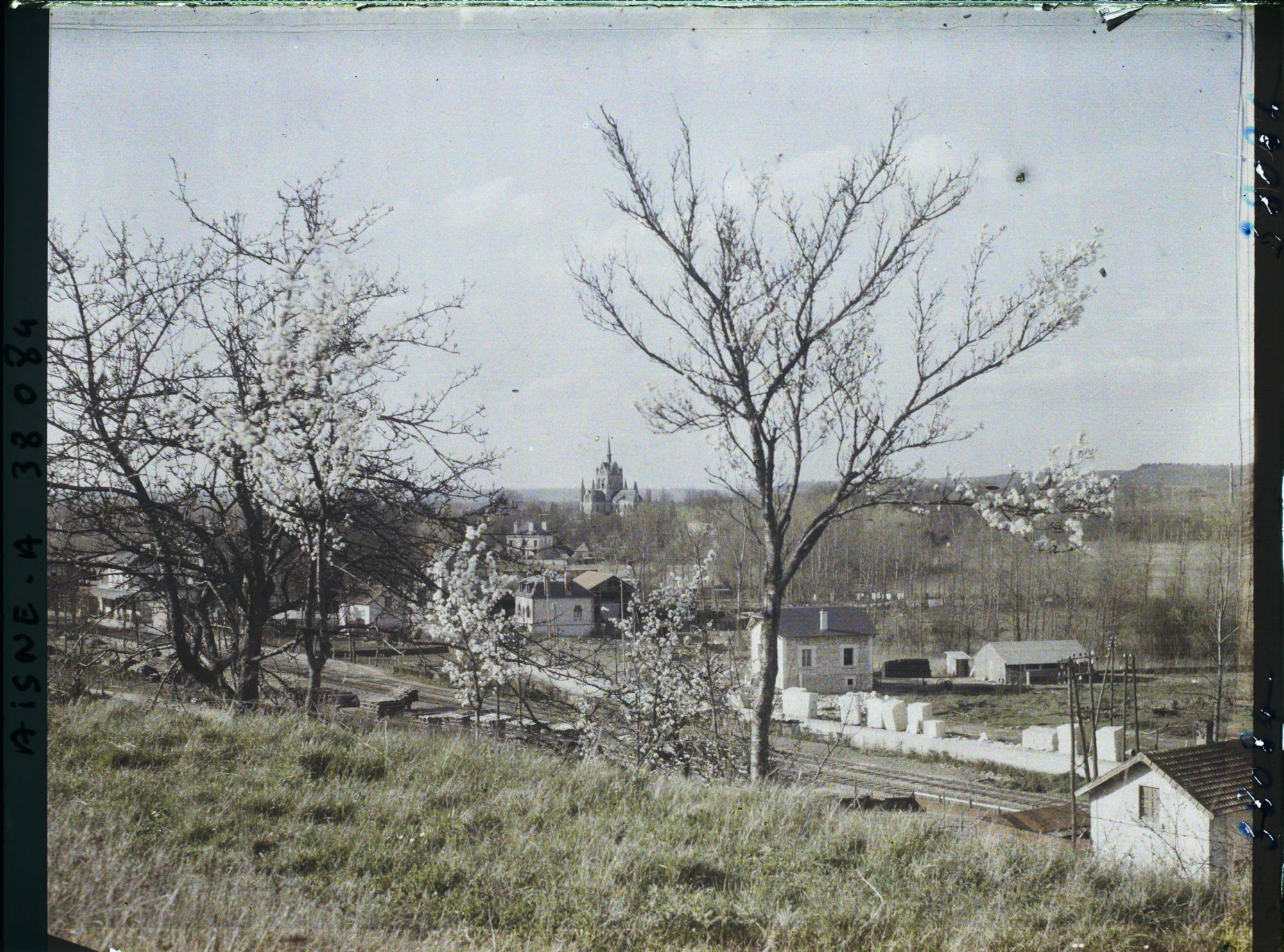 Image représentant France, Braine, Panorama sur le Quartier de la Gare