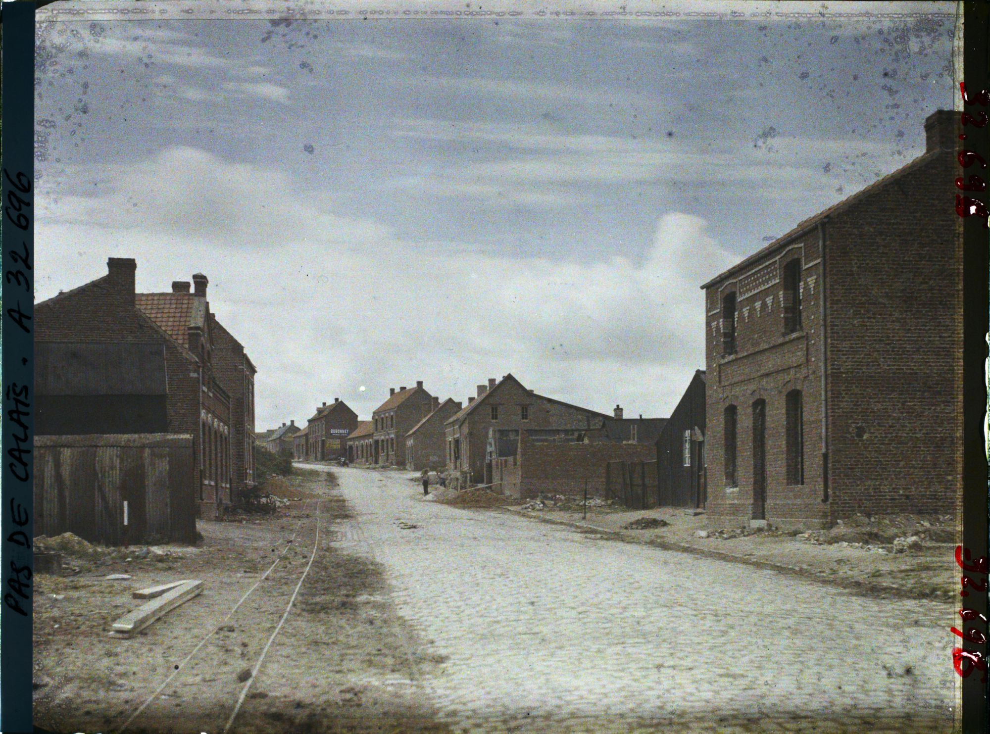 Image représentant France, Souchez, Aspect de la Grande Rue