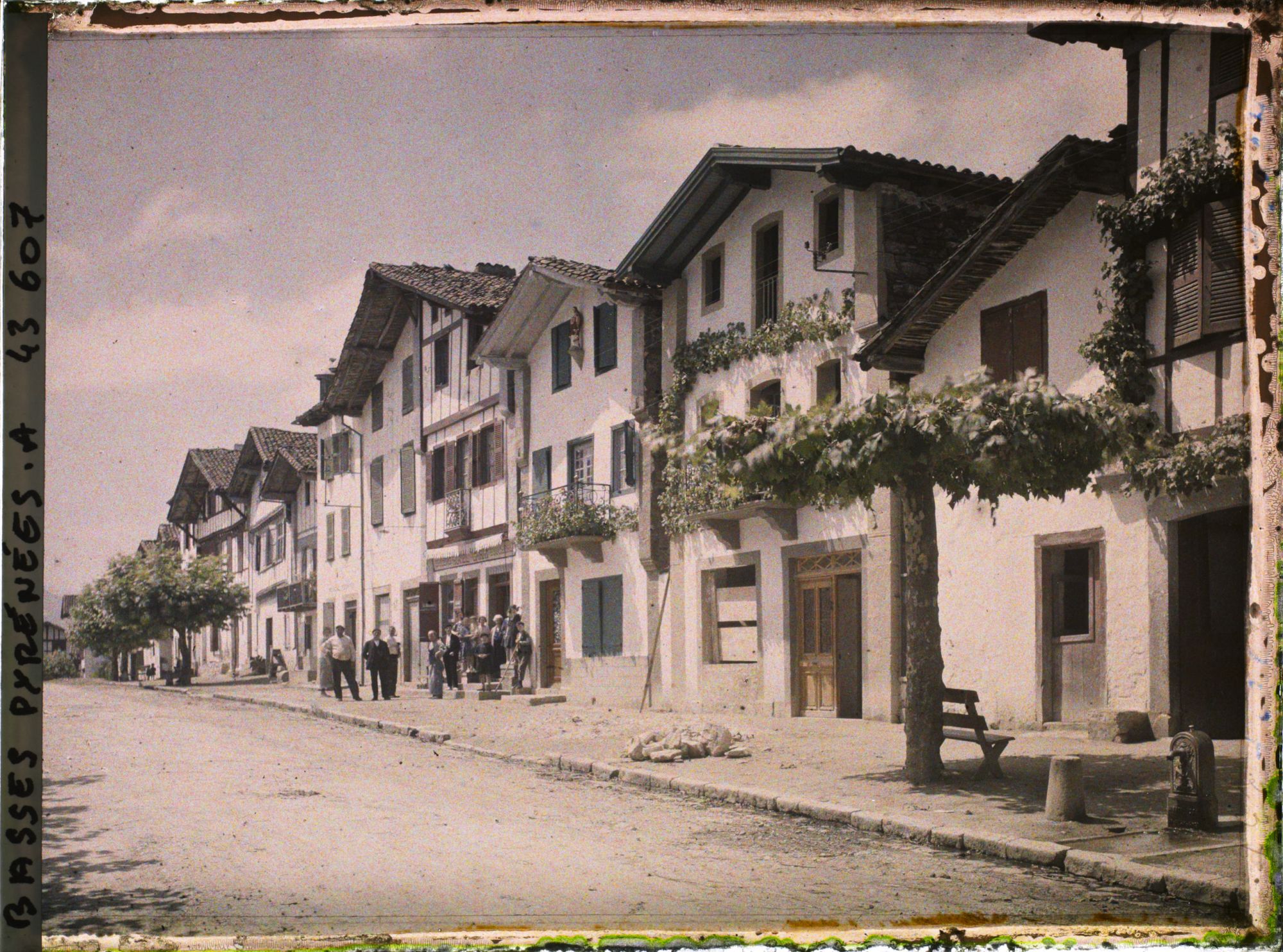 Image représentant France, Aïnhoa, La Grand' Rue