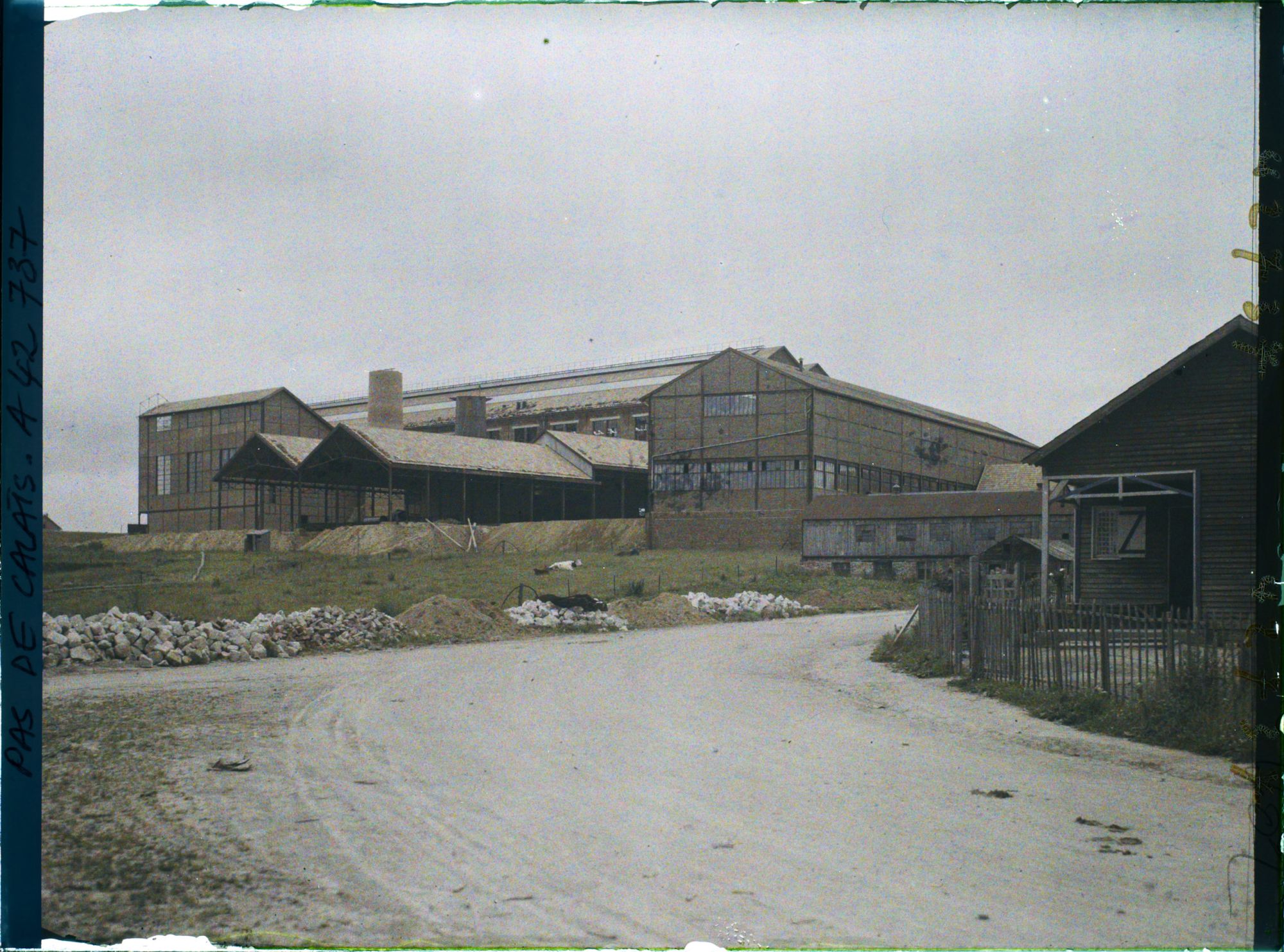 Image représentant France, Boisleux, Sucrerie en Construction