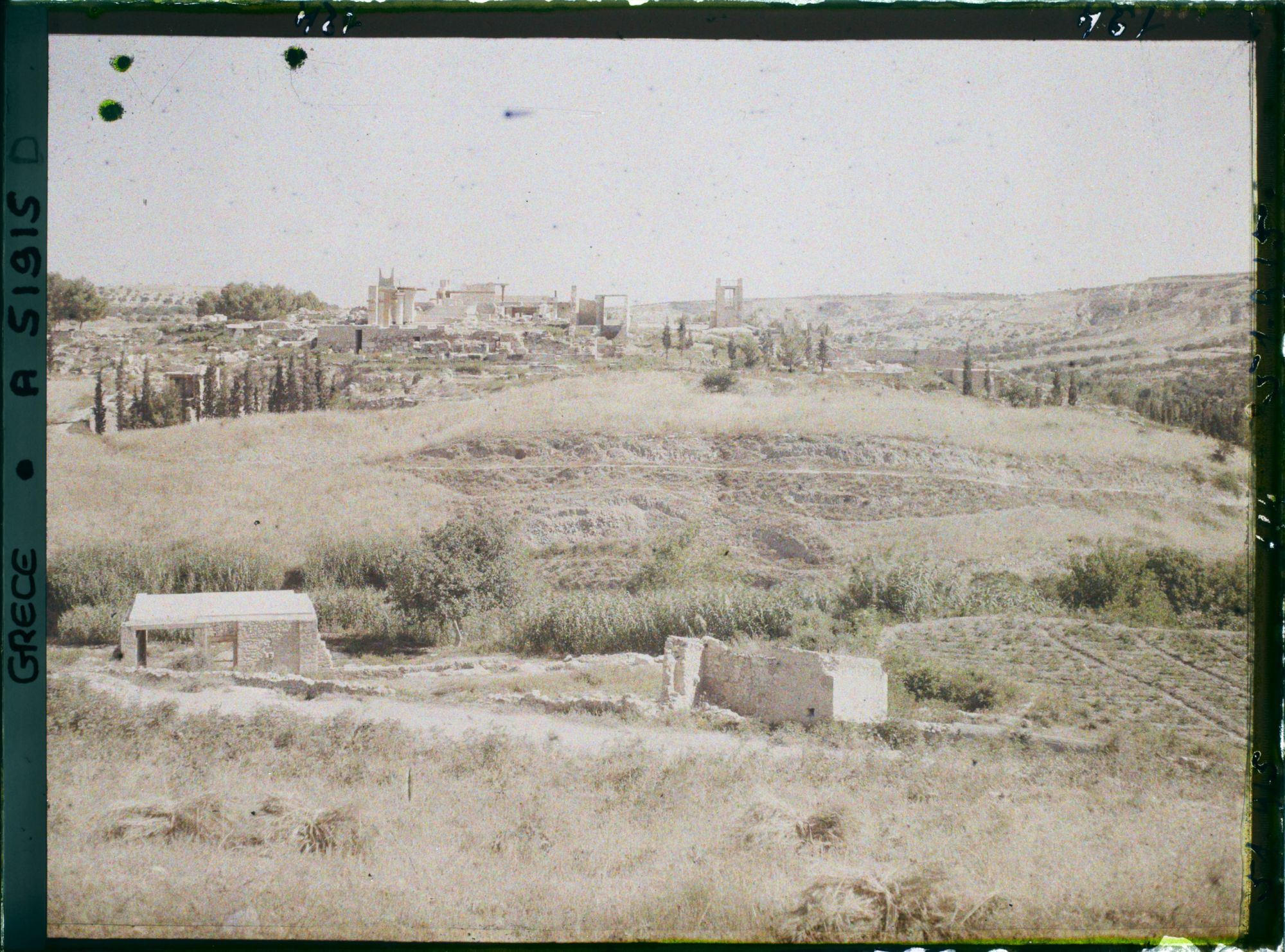 Image représentant Panorama vers l'ensemble des ruines du Palais