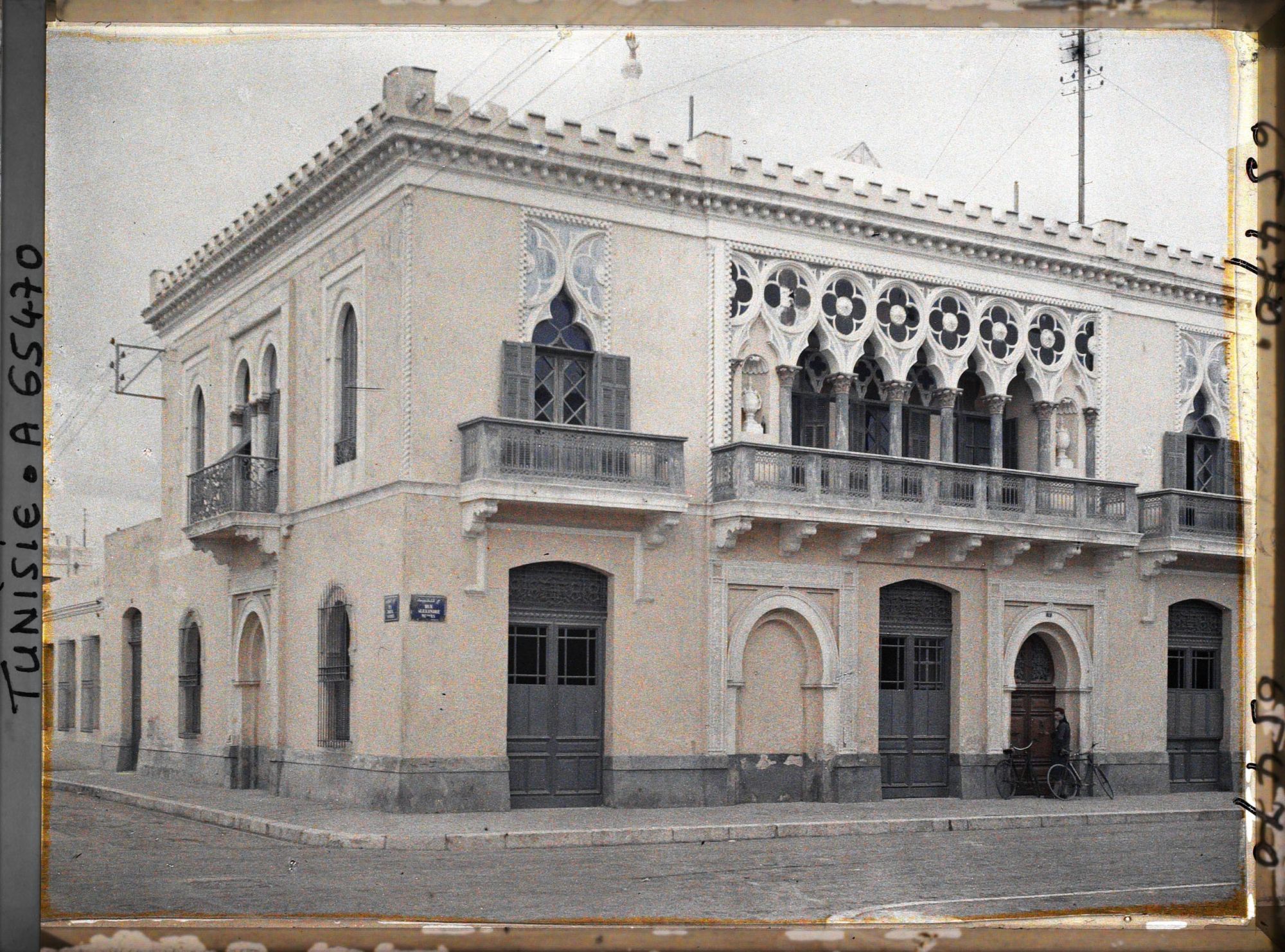 Image représentant L'école israëlite de garçon, rue Alexandre Dumas