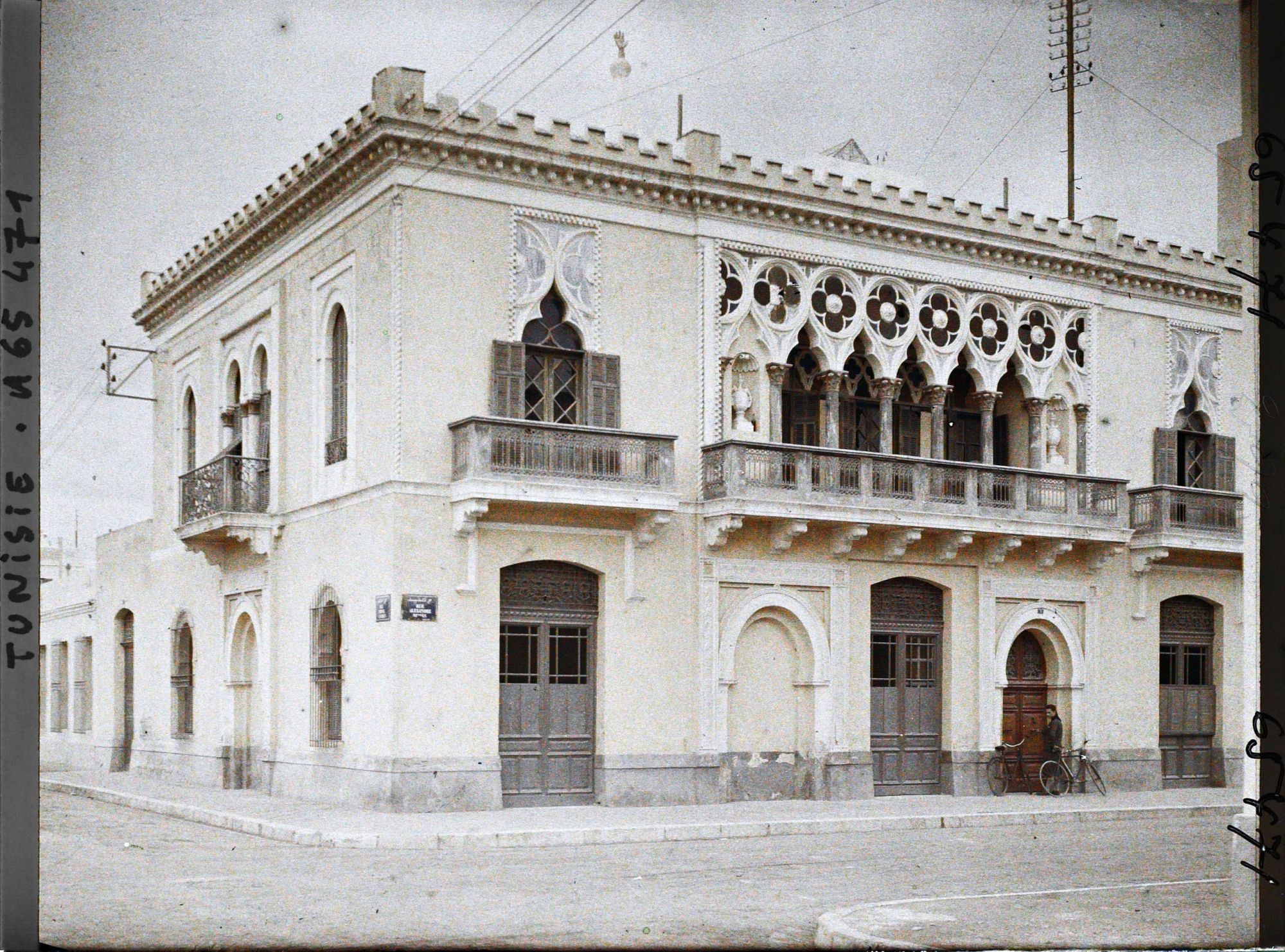 Image représentant L'école israëlite de garçon, rue Alexandre Dumas