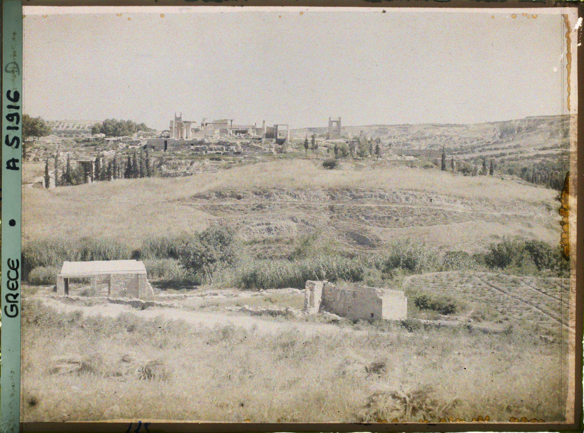 Image représentant Panorama vers l'ensemble des ruines du Palais