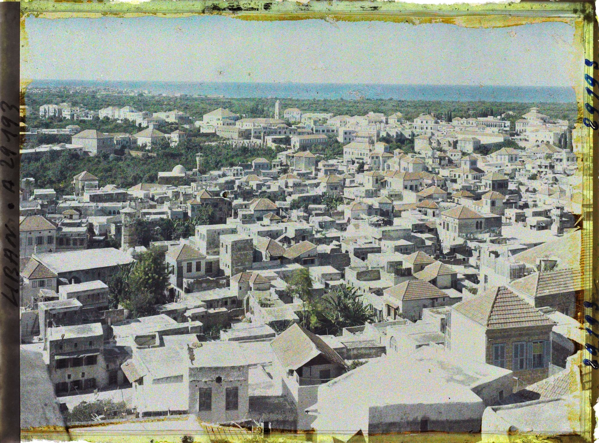 Image représentant Panorama de la ville vers El Mina, au nord-ouest