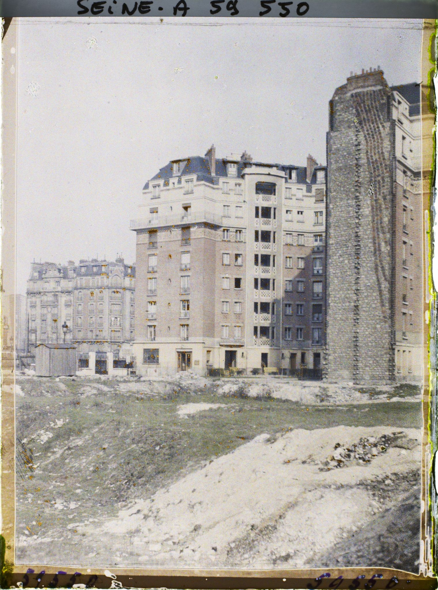 Image représentant Démolition des fortifications et reconstruction d'immeubles, porte d'Orléans