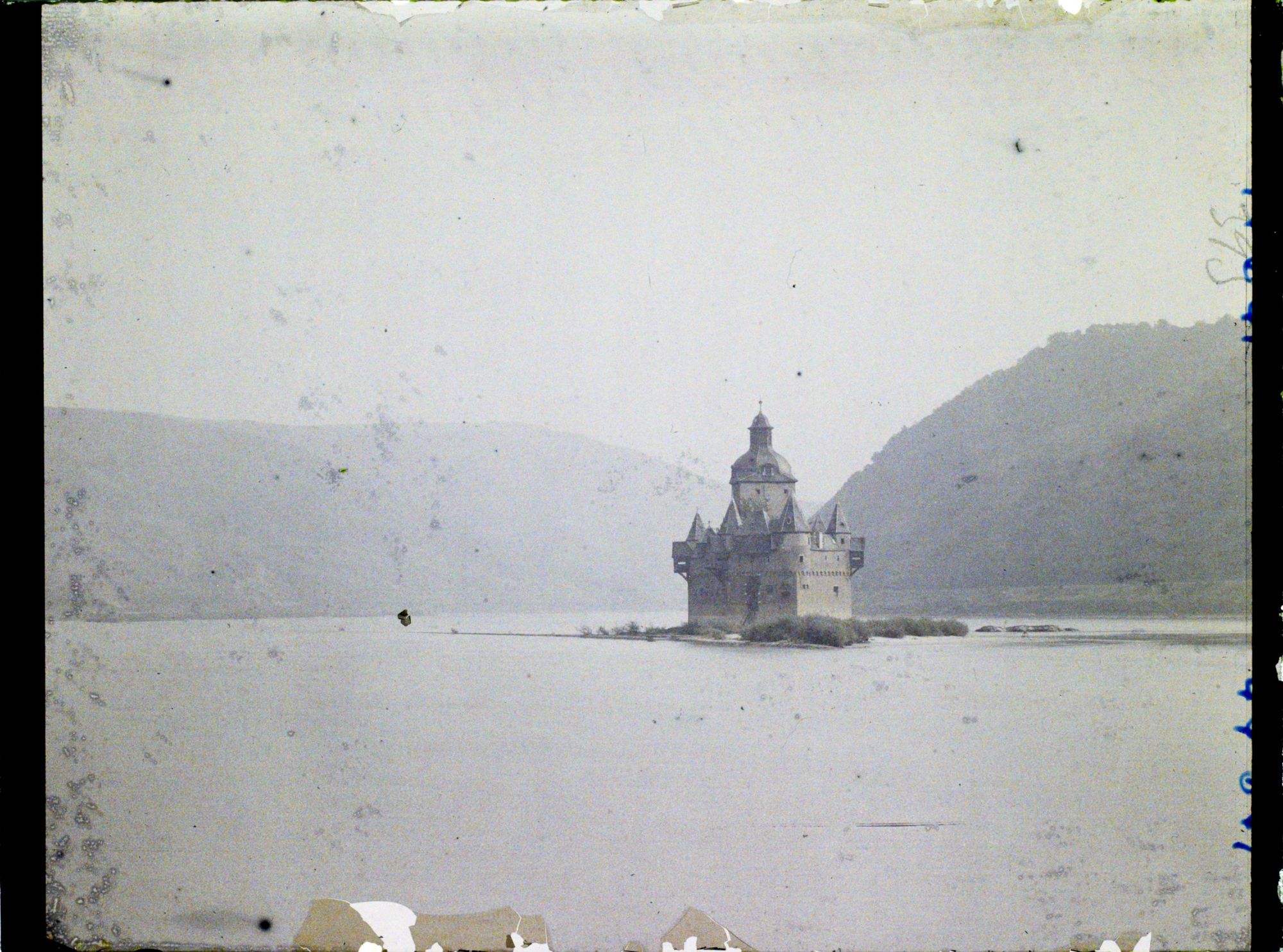 Image représentant Allemagne, Caub, Le Pfalz autre aspect