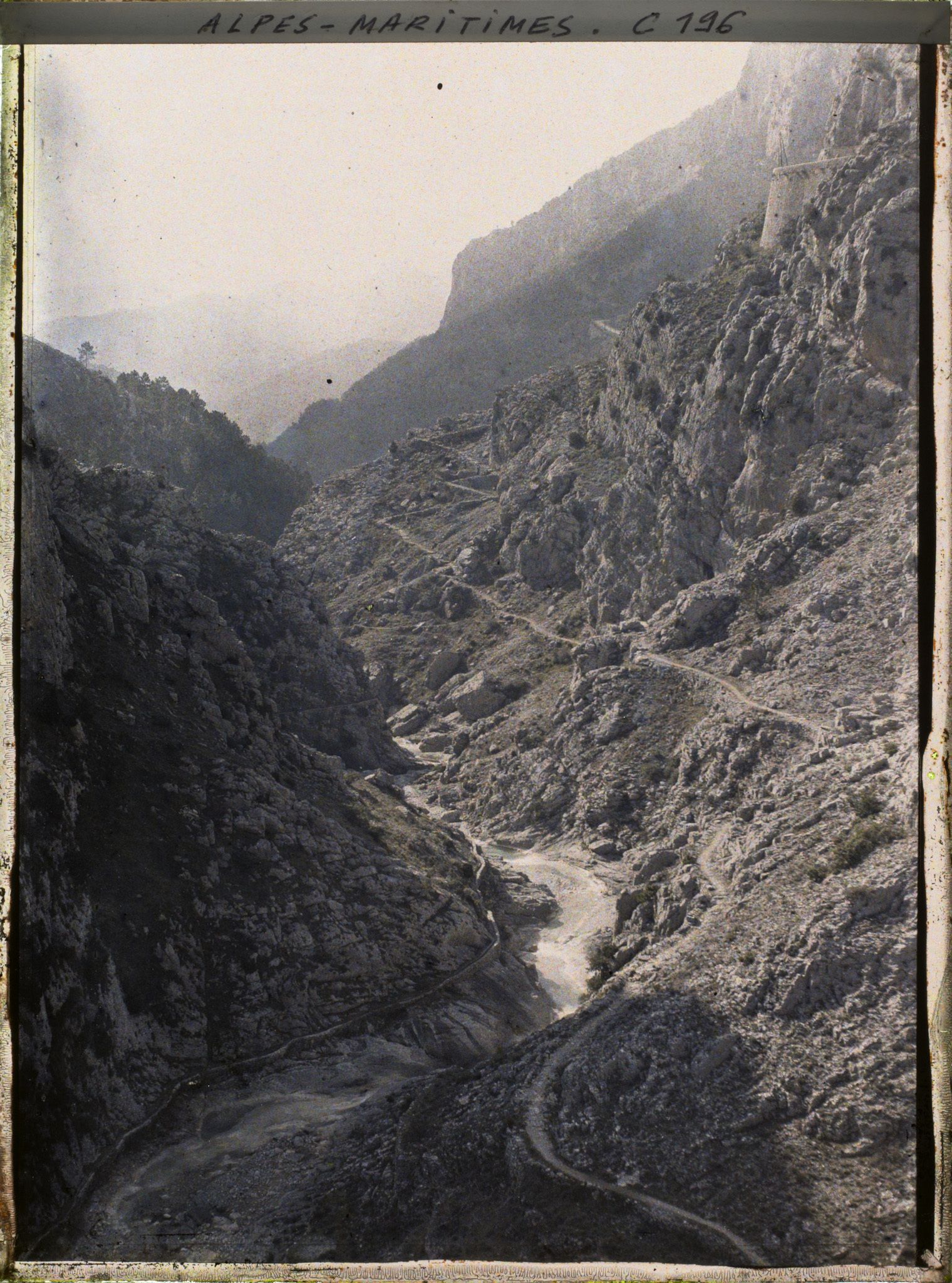 Image représentant Le col de Braus