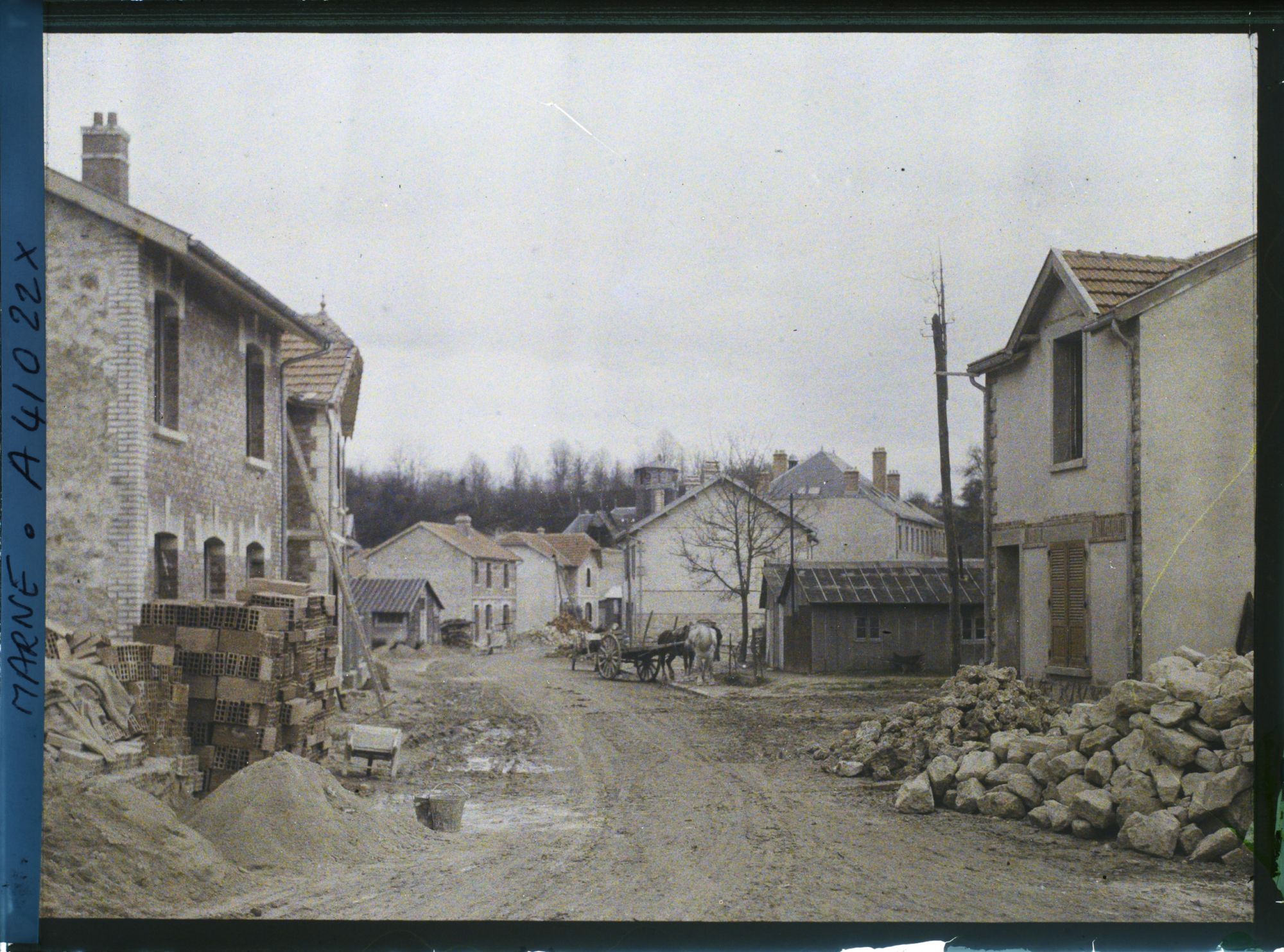 Image représentant France, Vienne le Château, Grande Rue