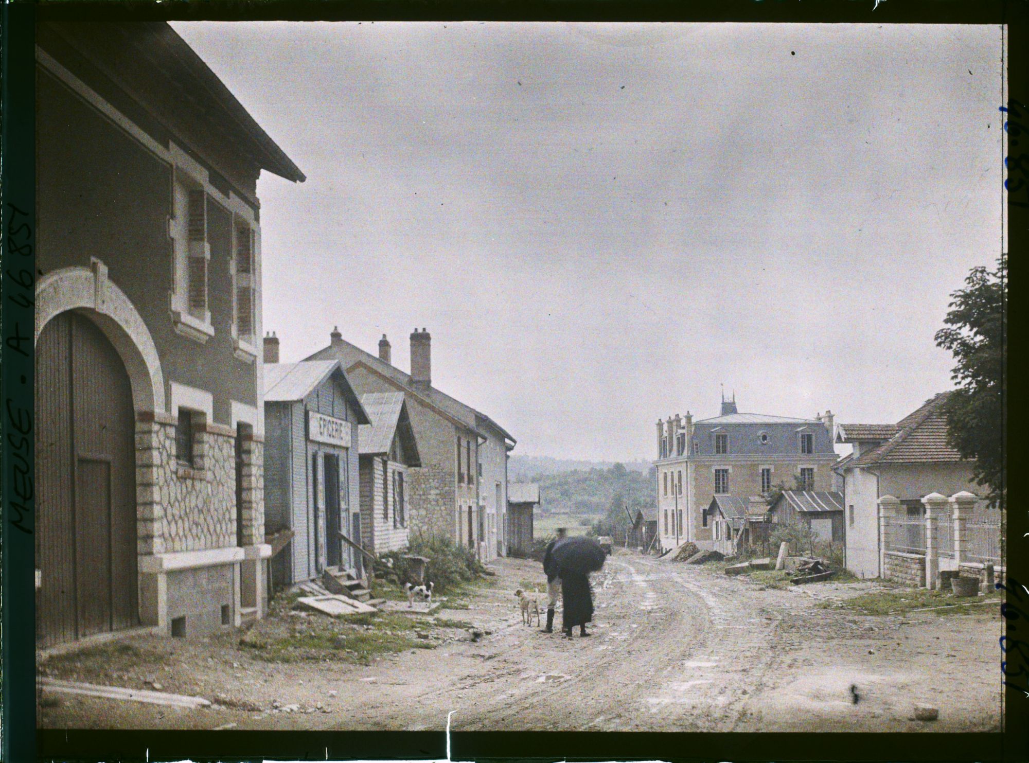 Image représentant France, Varennes (CT) Meuse (1840h), Sortie Est