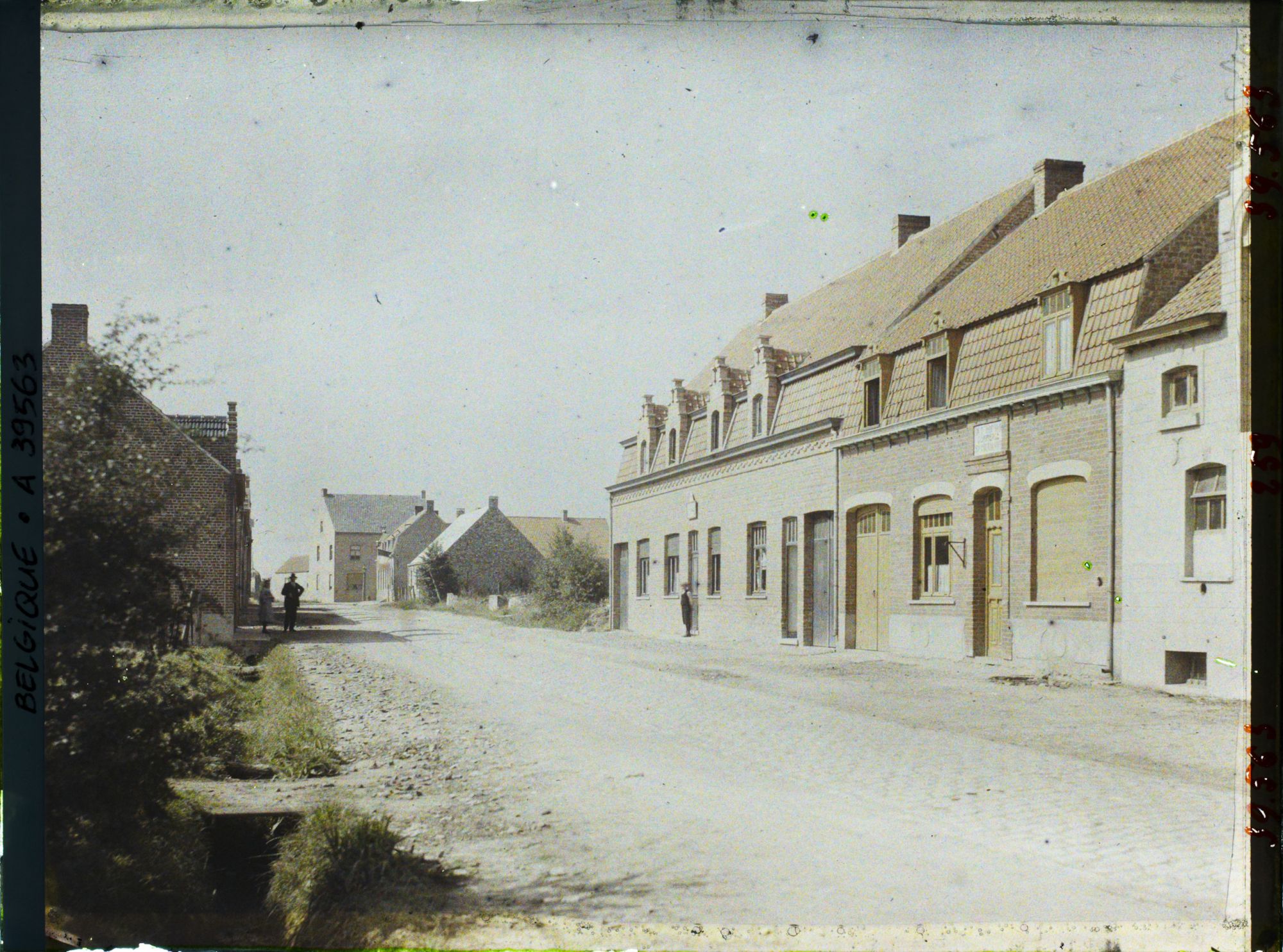 Image représentant Belgique, Font d'Houthulst, Une rue