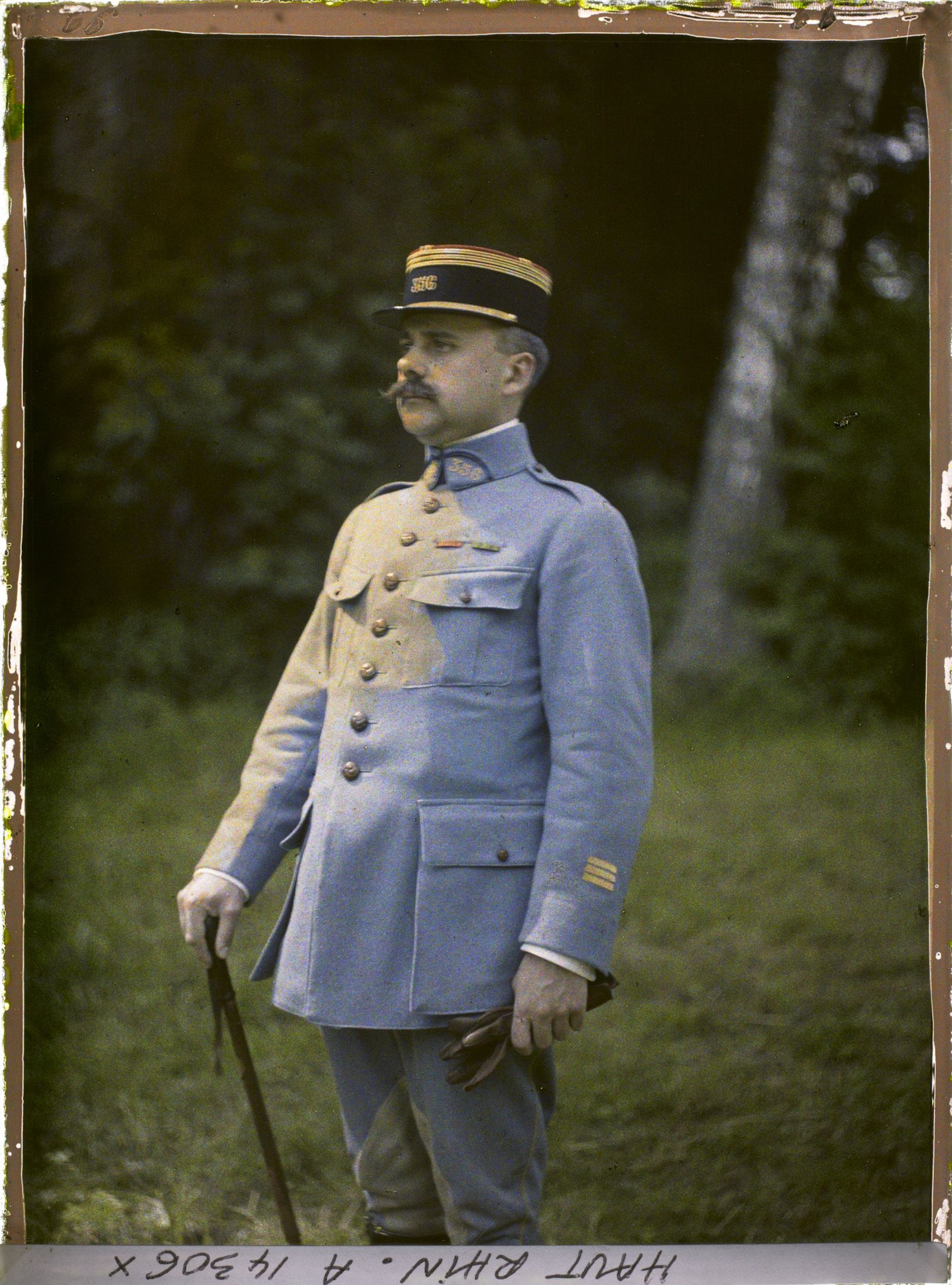 Image représentant Alsace, Massevaux, Mr Le Capitaine Bernard, Mission militaire