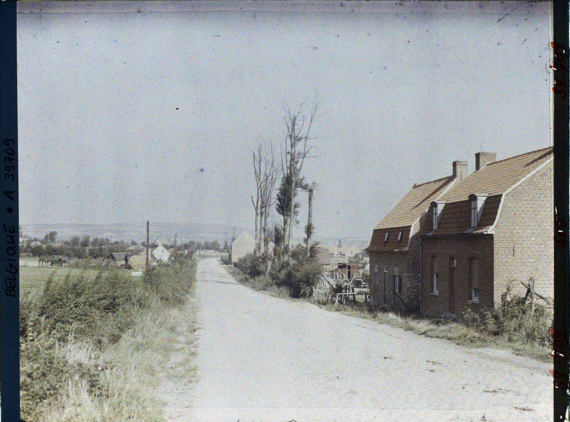 Image représentant Belgique, Neuve Eglise, Le Mont Kemmel vu de Neuve Eglise