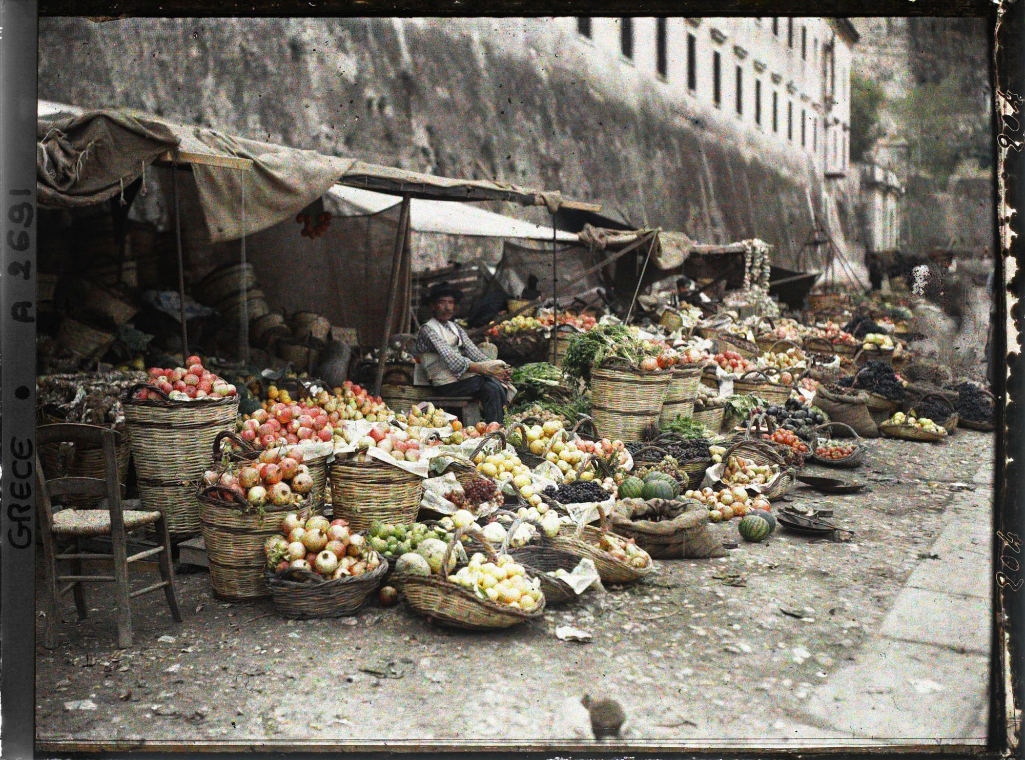 Image représentant Le marché aux fruits