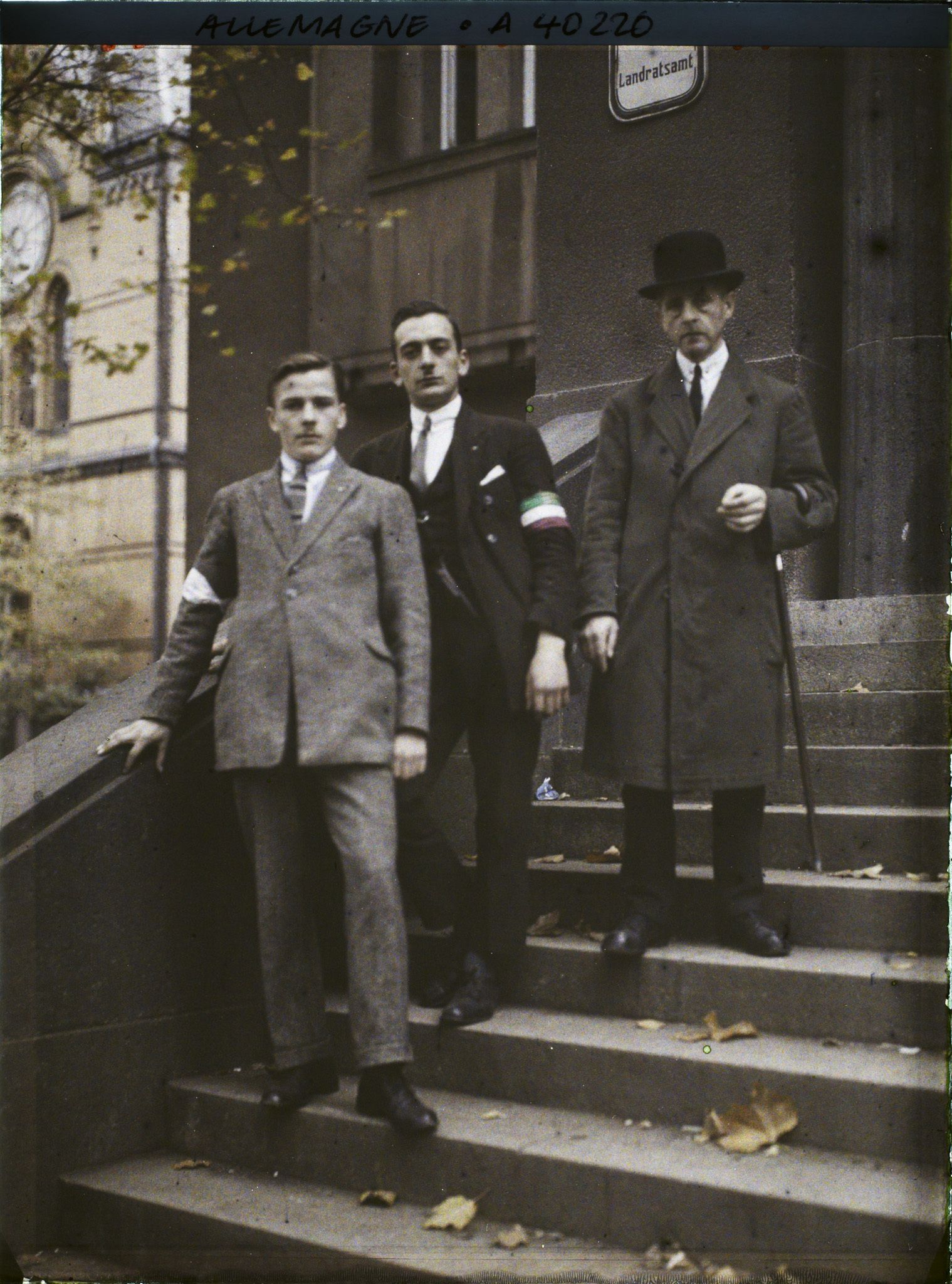 Image représentant Prusse, Düren, Trois Chefs de la police criminelle