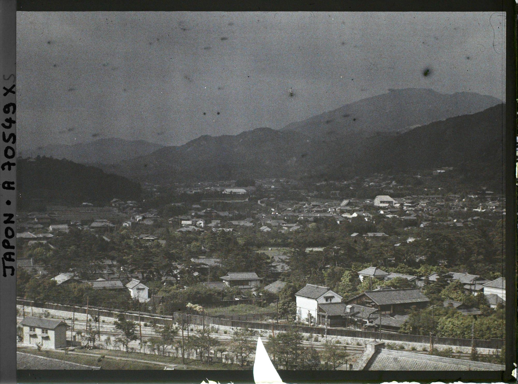 Image représentant Panorama de la ville pris depuis la terrasse de l'ôtel Miyako
