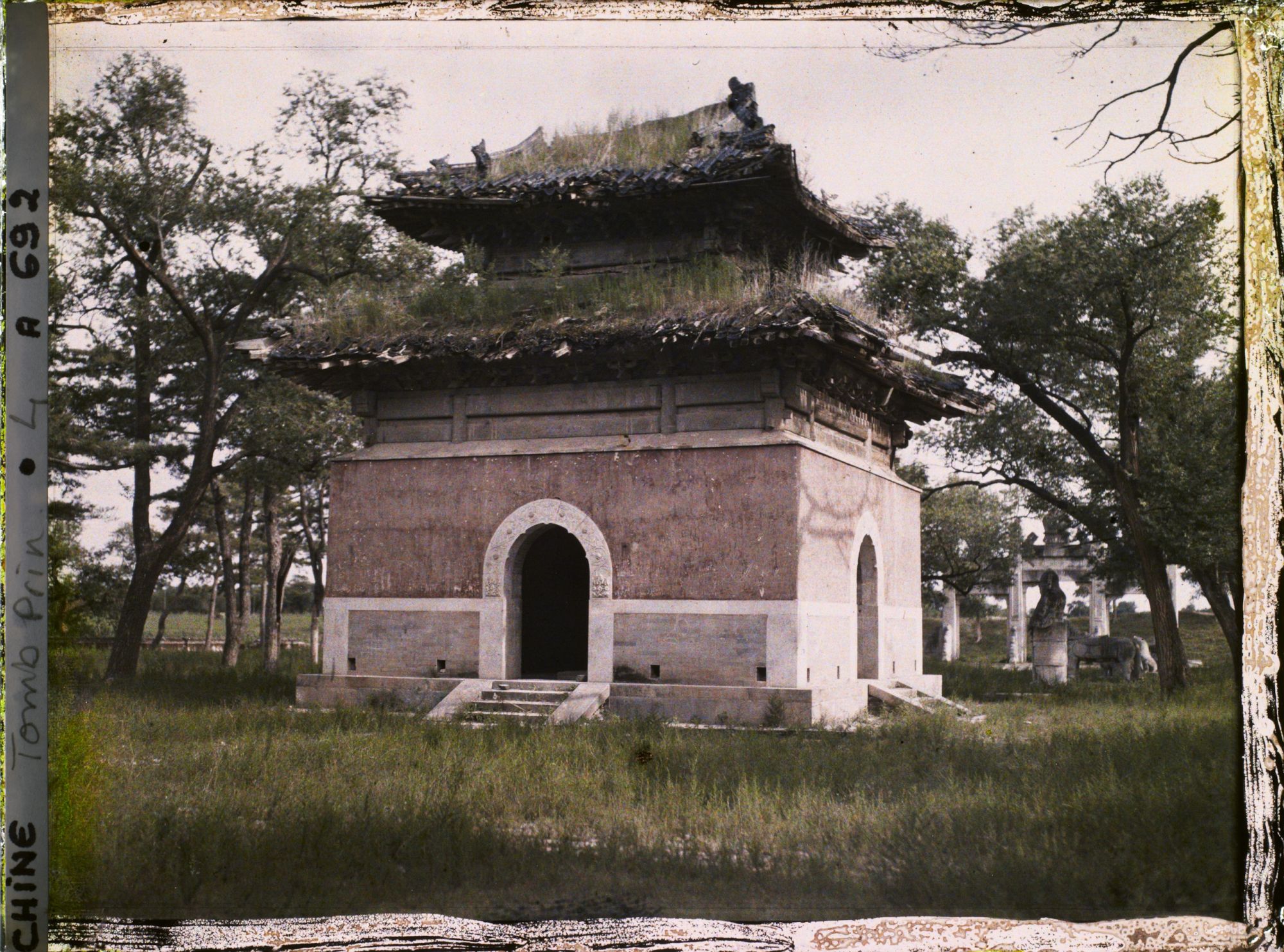 Image représentant Le tombeau de la princesse Fuhui, appelé aussi tombeau de Foshou Gongzhu (" Princesse à la Main de Bouddha ")