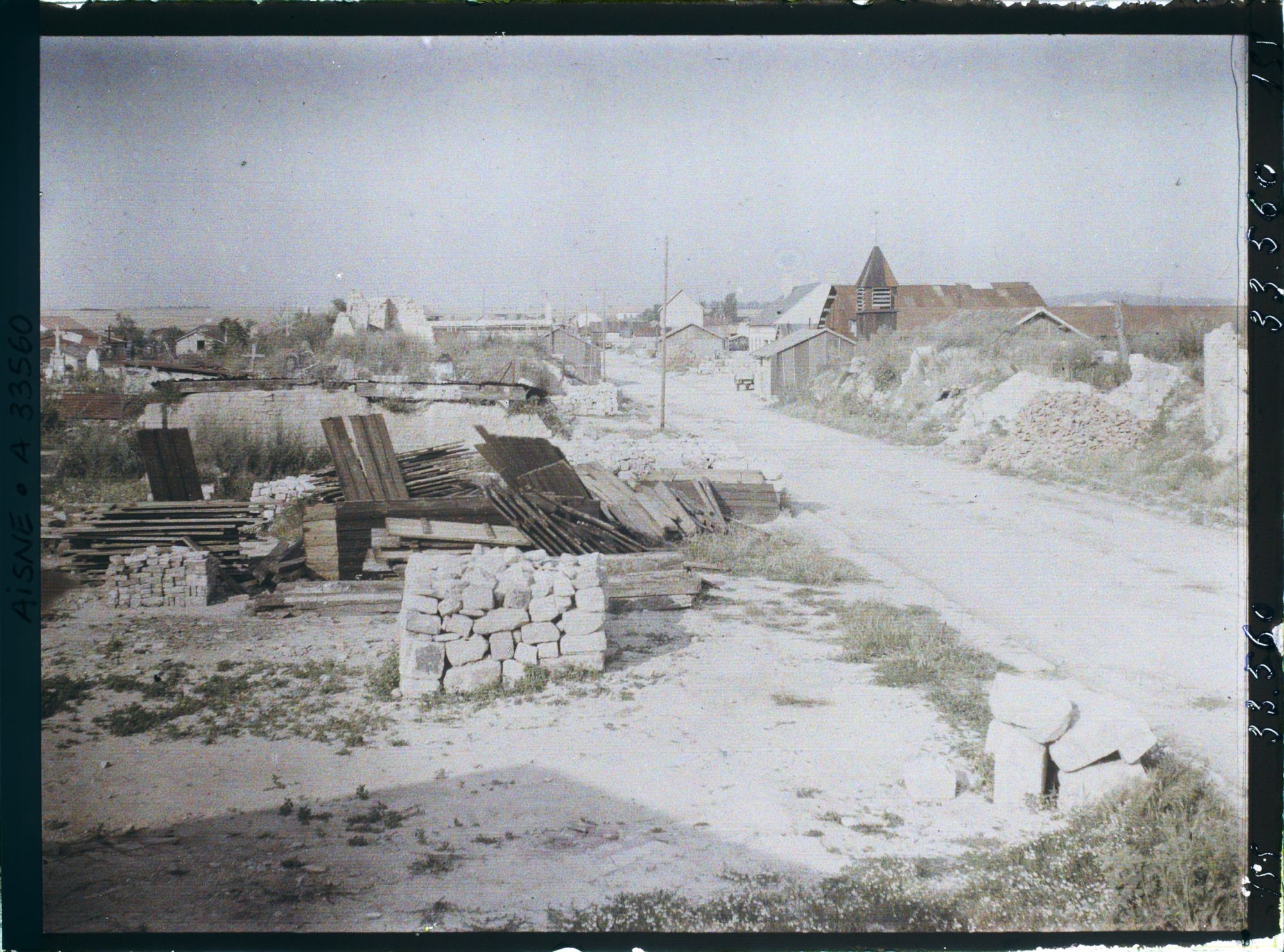 Image représentant France, Juvincourt et Damary, Vue d'ensemble