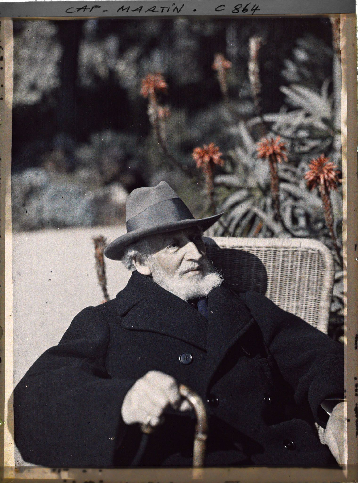 Image représentant Le baron Edmond de Rothschild, invité par Albert Kahn