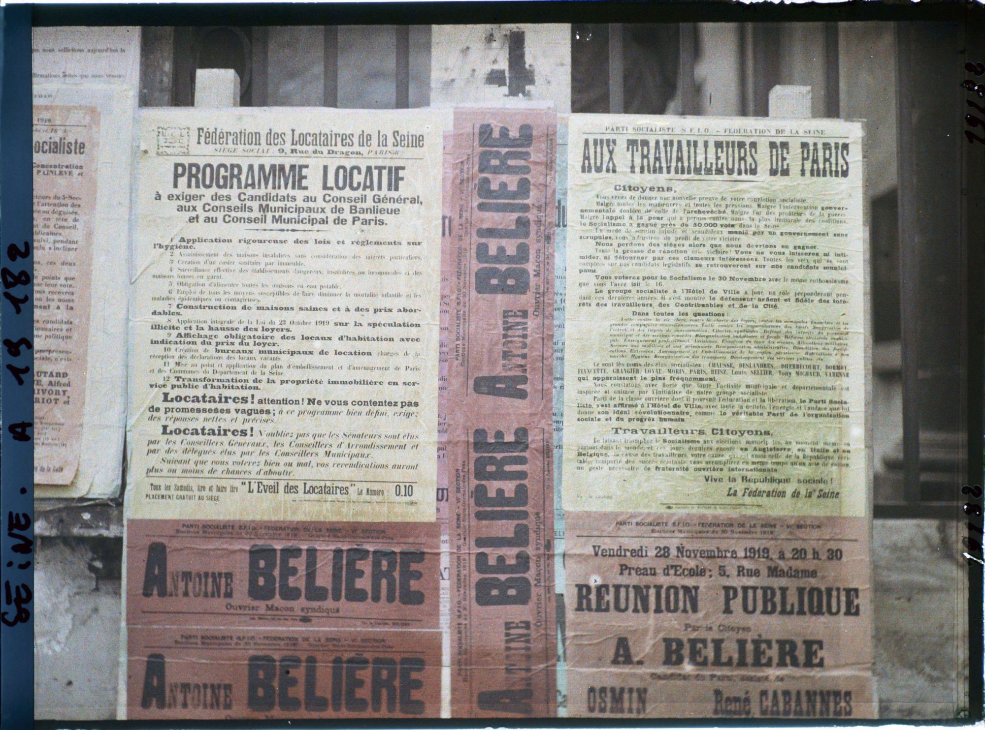 Image représentant Affiches pour les élections municipales du quartier Saint-Germain-des-Près