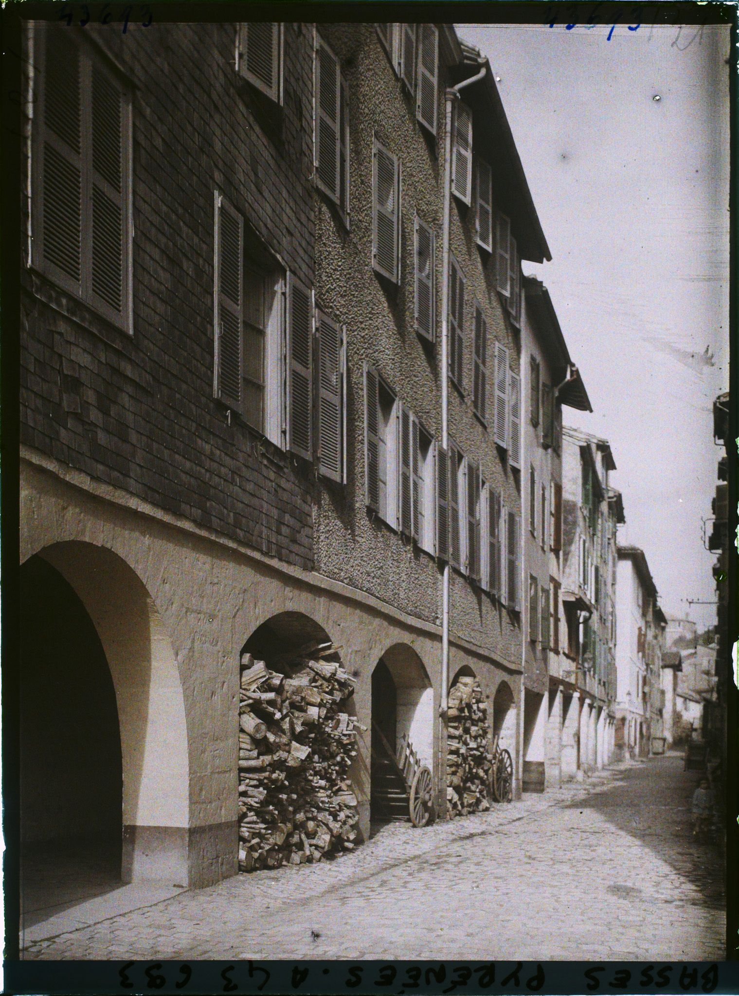 Image représentant France, Bayonne, La rue des tonneliers