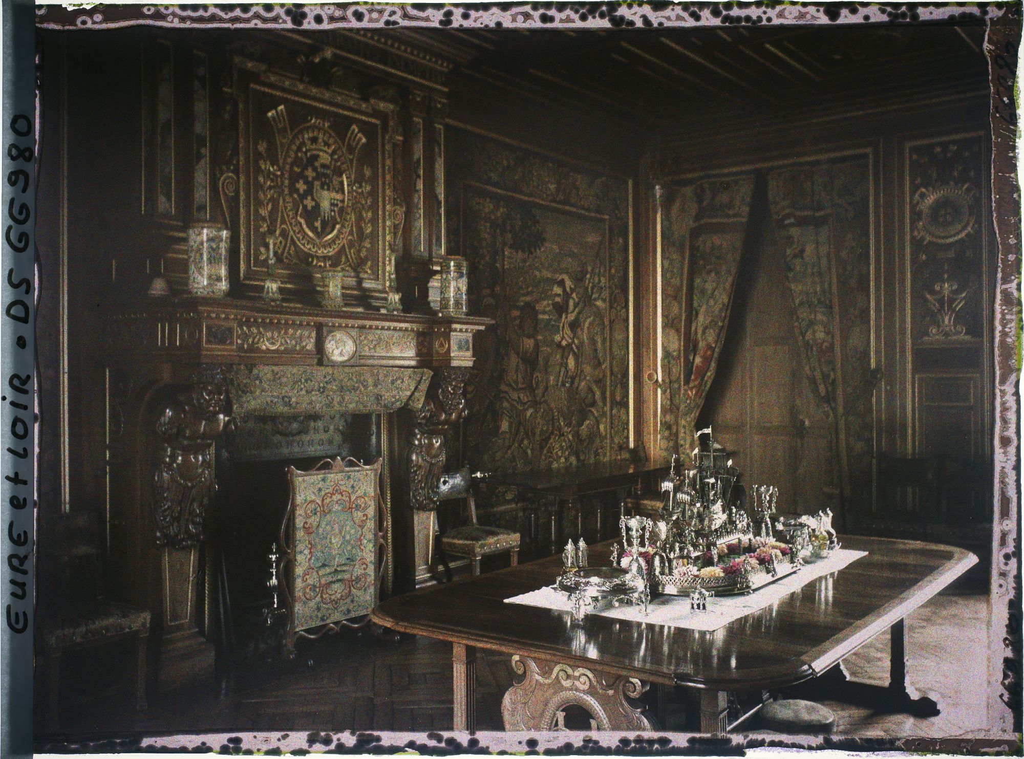 Image représentant La salle à manger du château