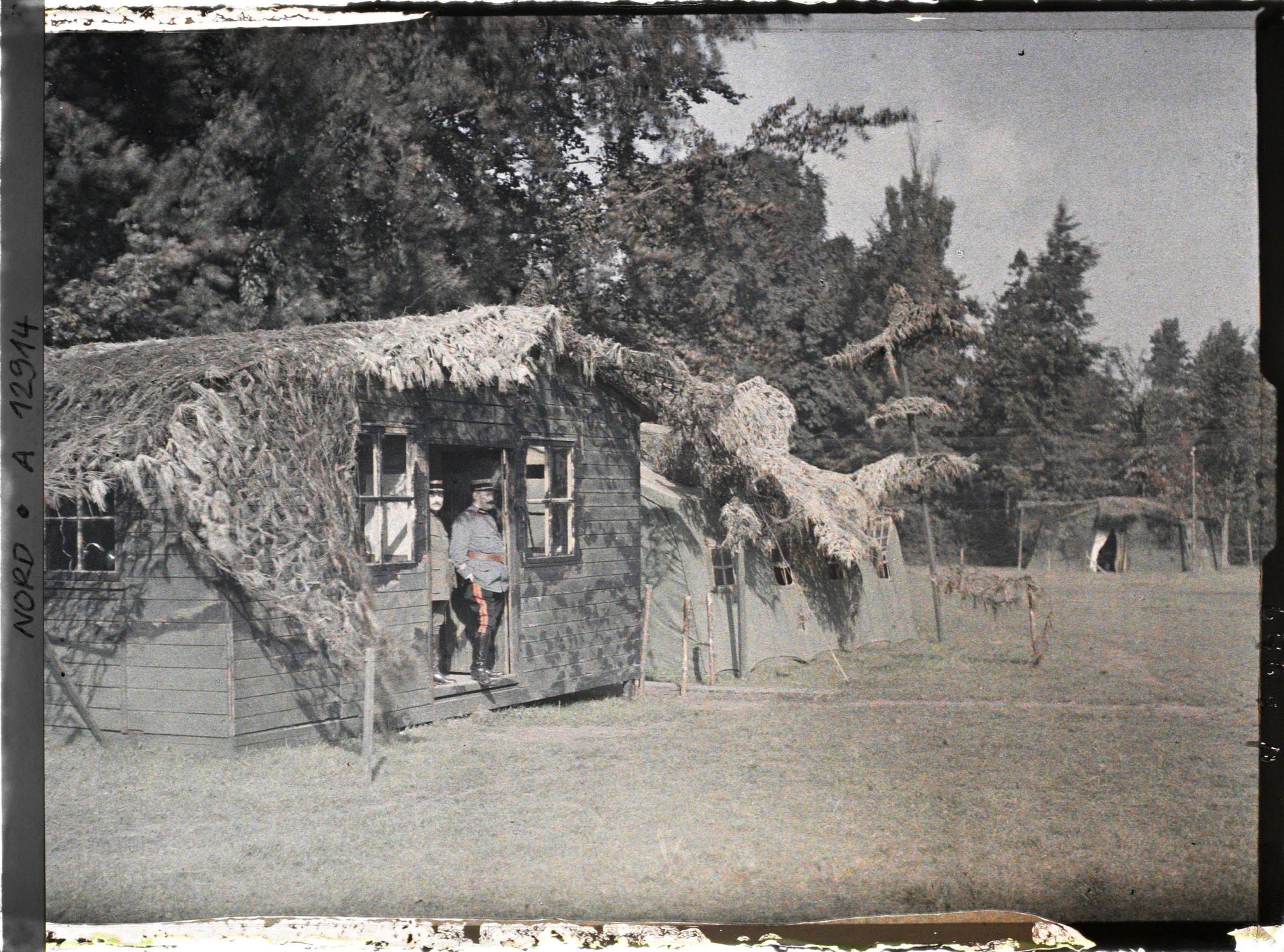 Image représentant France, Rexpoède, Au G. G. de la 1ere Armée à Rexpoède