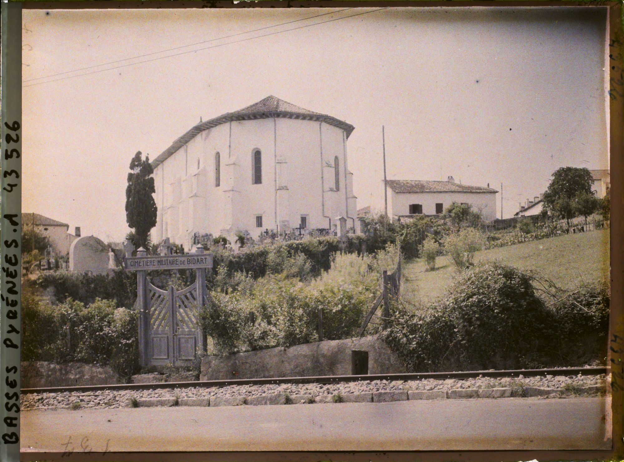 Image représentant France, Bidart, L'Eglise de Bidart (L'abside)