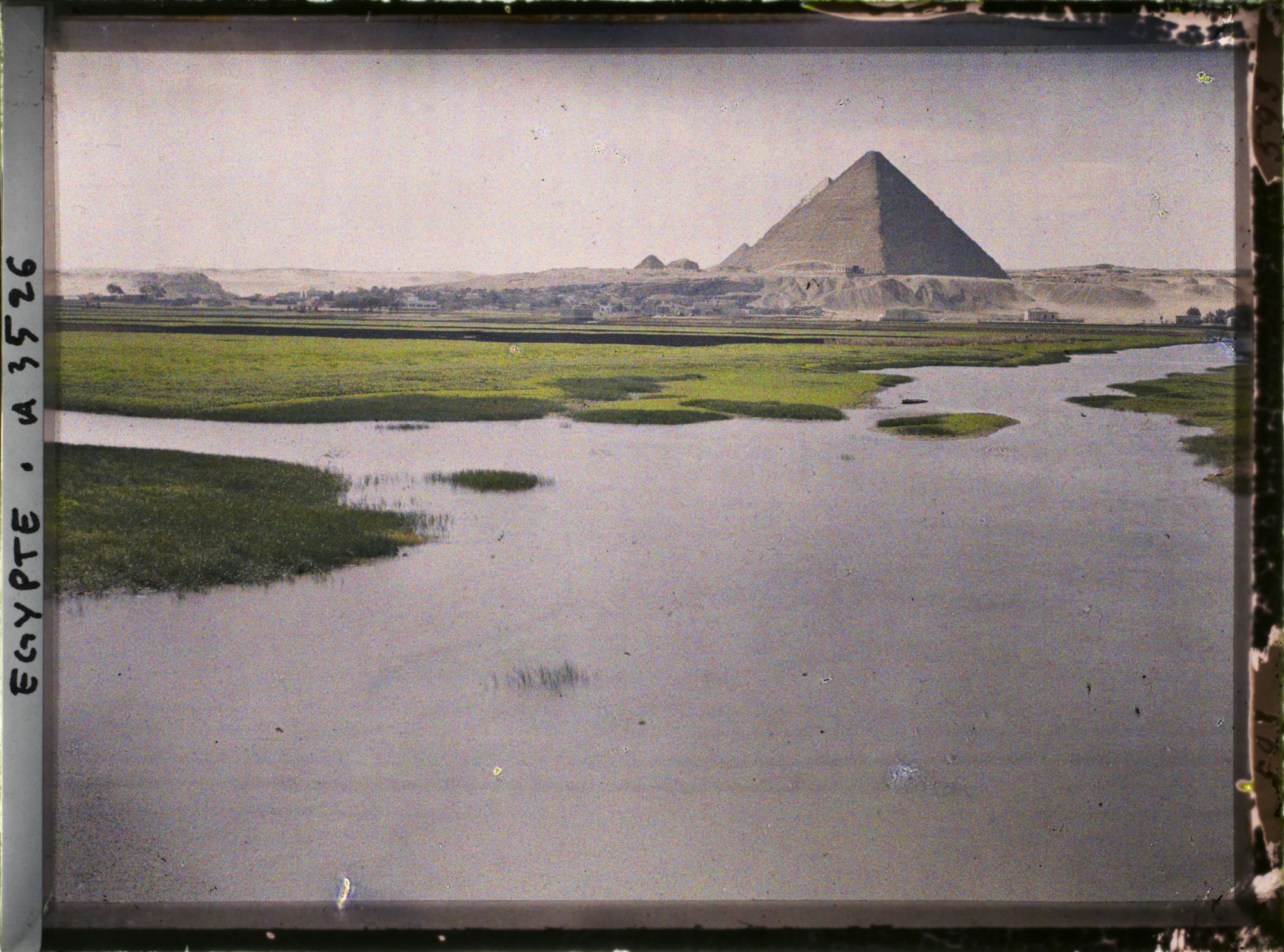 Image représentant Panorama des pyramides de Gizeh