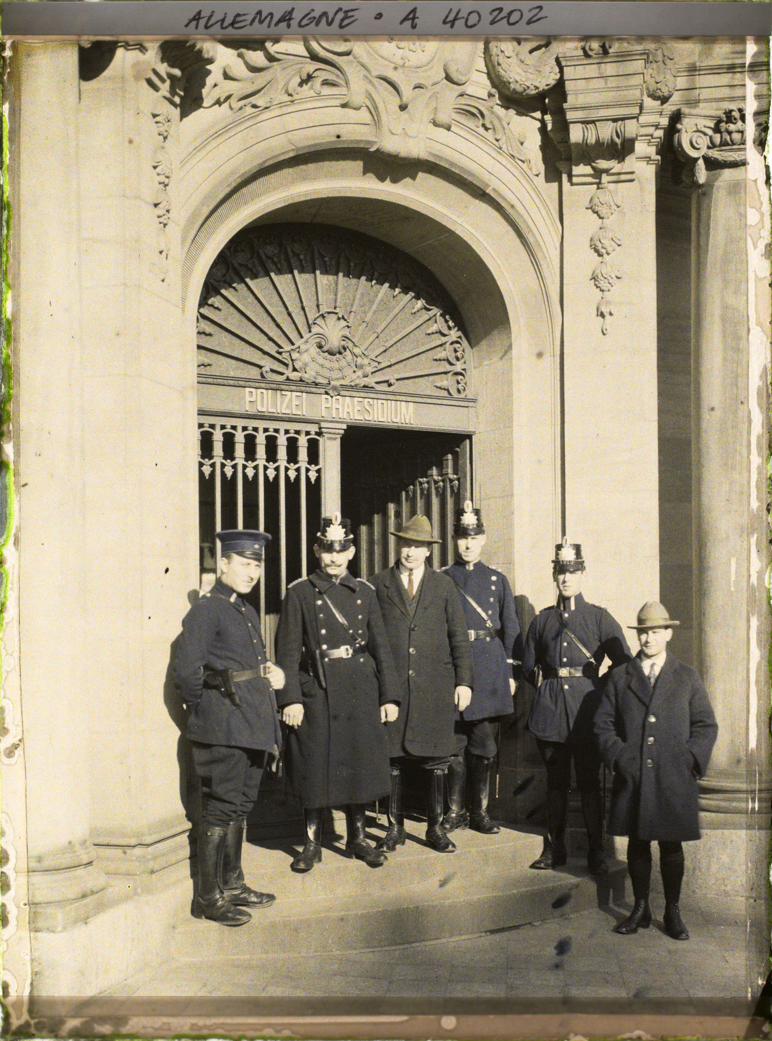 Image représentant Prusse, Aix-la-Chapelle, Polizei Proesidium Police Bleue