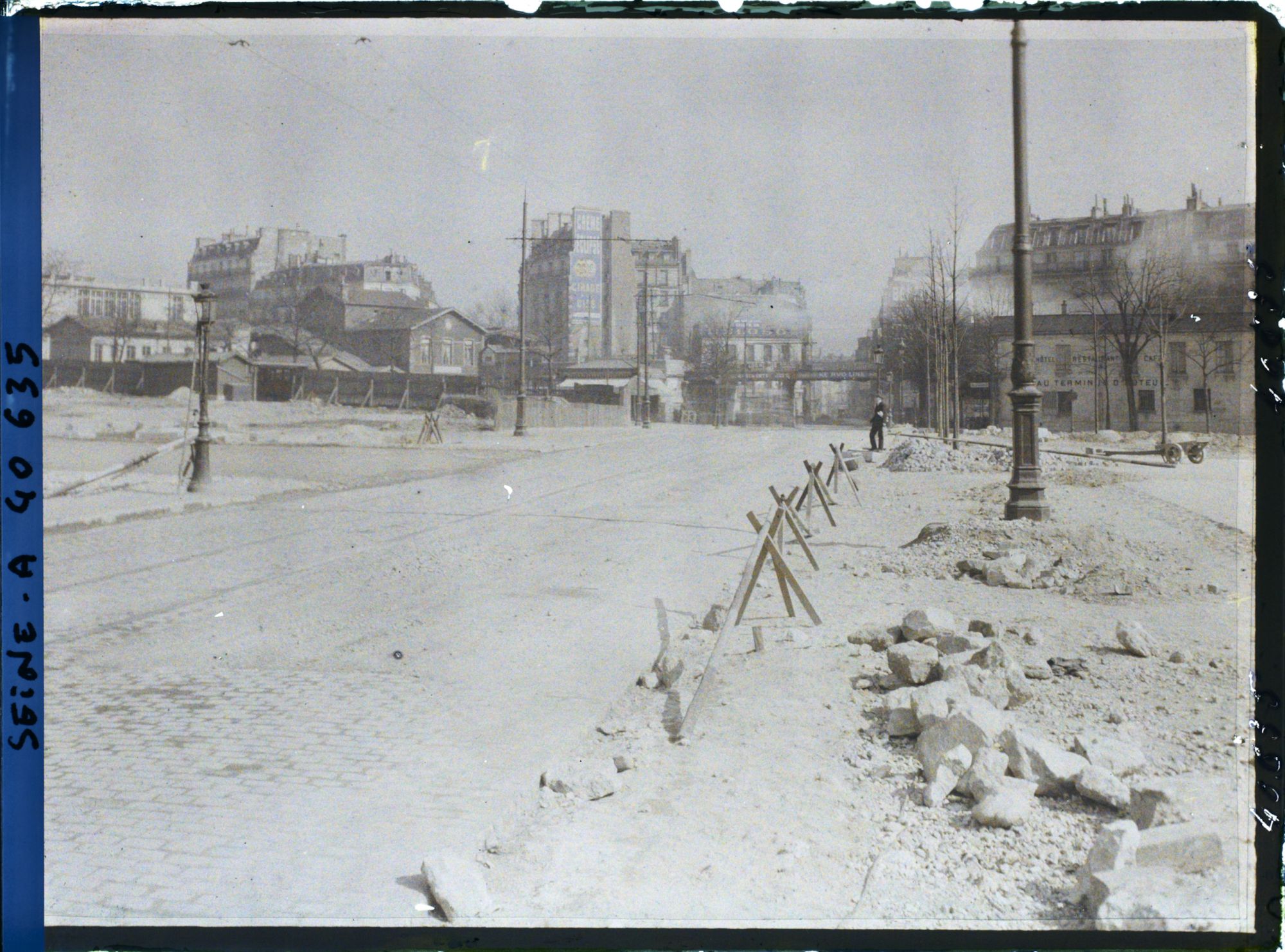 Image représentant Emplacement des anciennes fortifications à la porte d'Auteuil