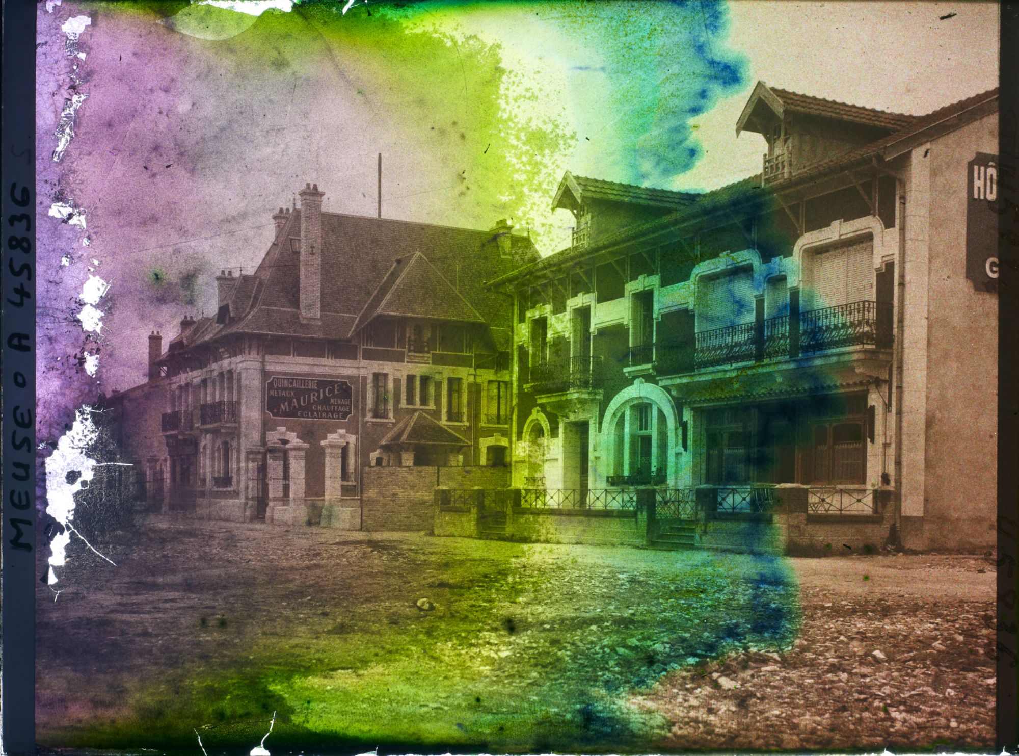 Image représentant France, Fresnes en Woëvre, Reconstructions rue de Verdun