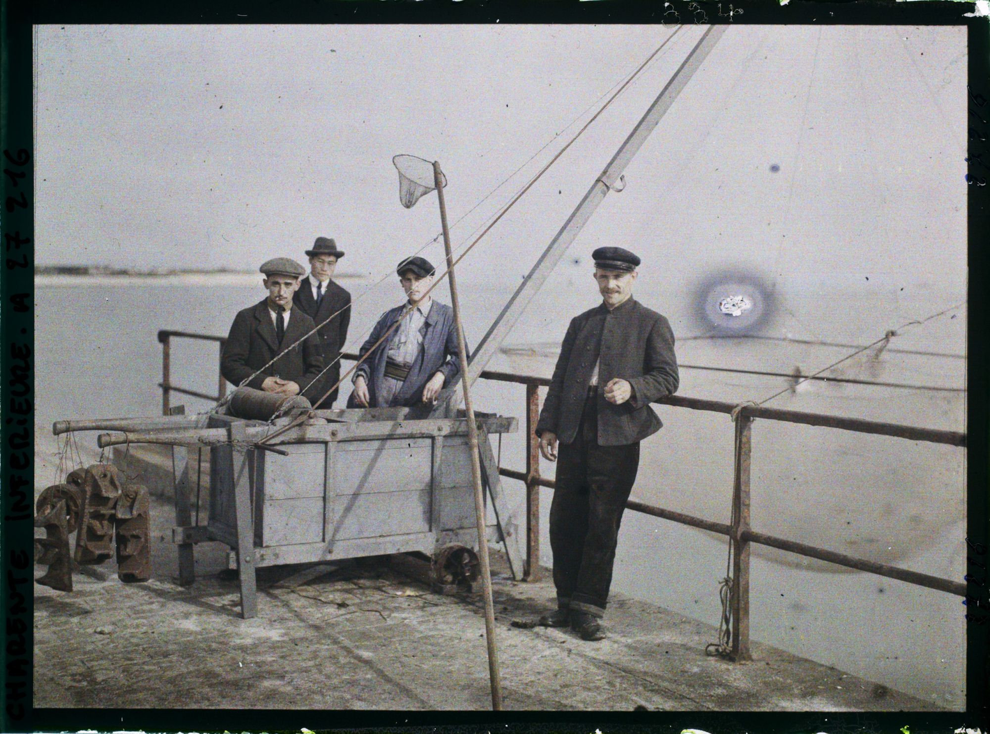 Image représentant Les pêcheurs au carrelet