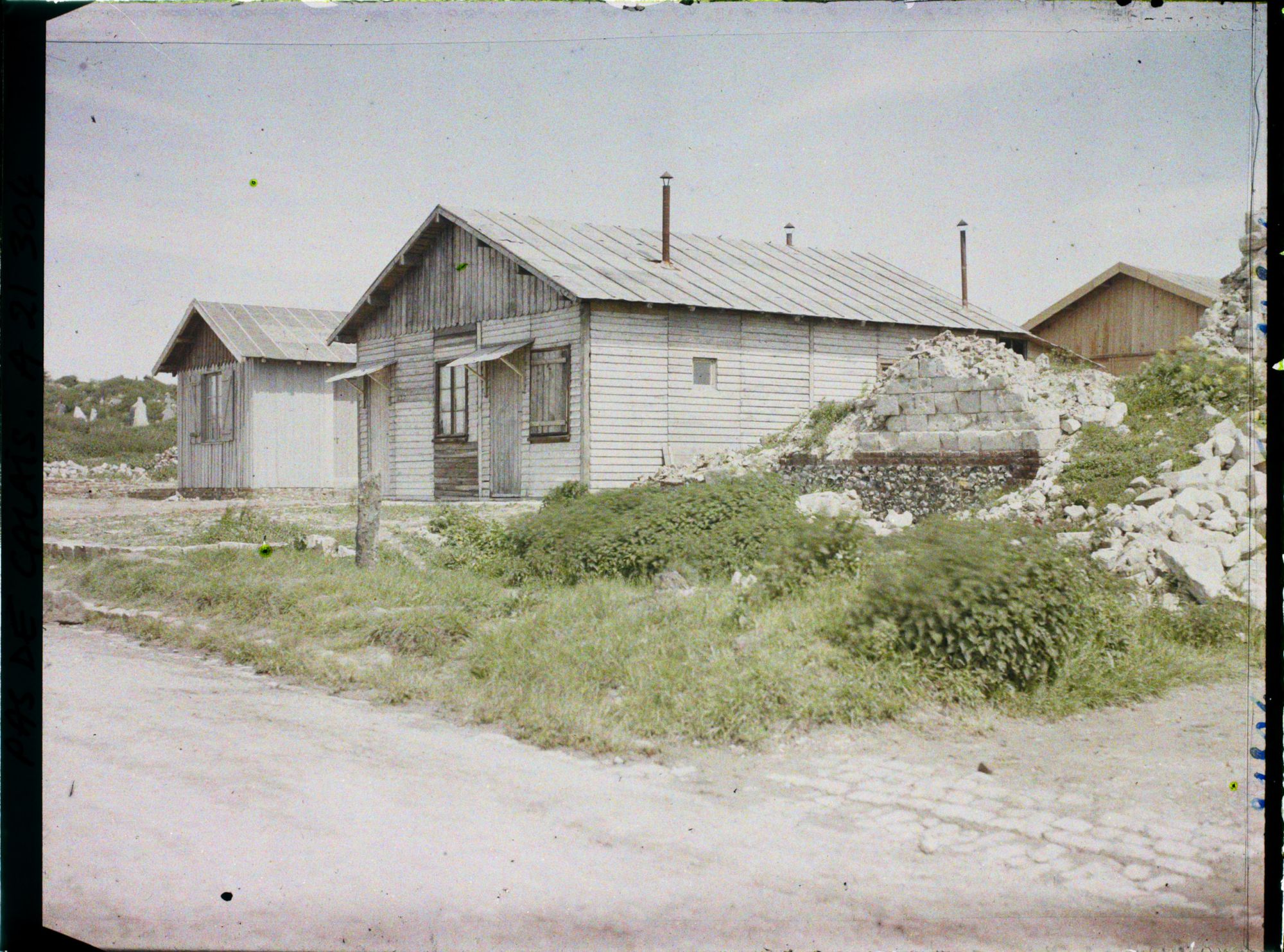 Image représentant France, Vimy, Maisons dans les ruines