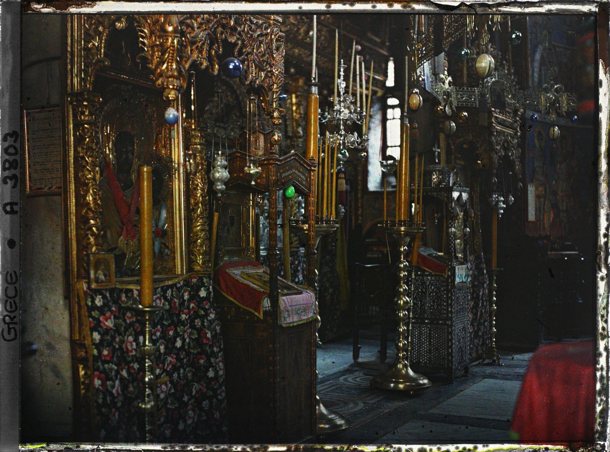 Image représentant Mont Athos, Hilandar, Intr de l'Eglise du Mre de Hilandar