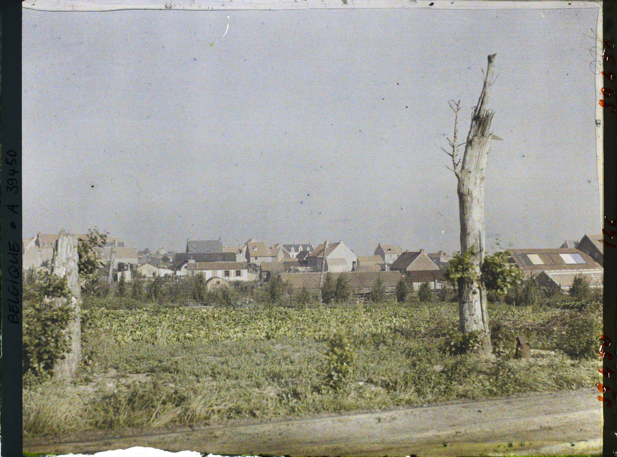 Image représentant Belgique, Kemmel, Le Village de Kemmel vu de l'Est