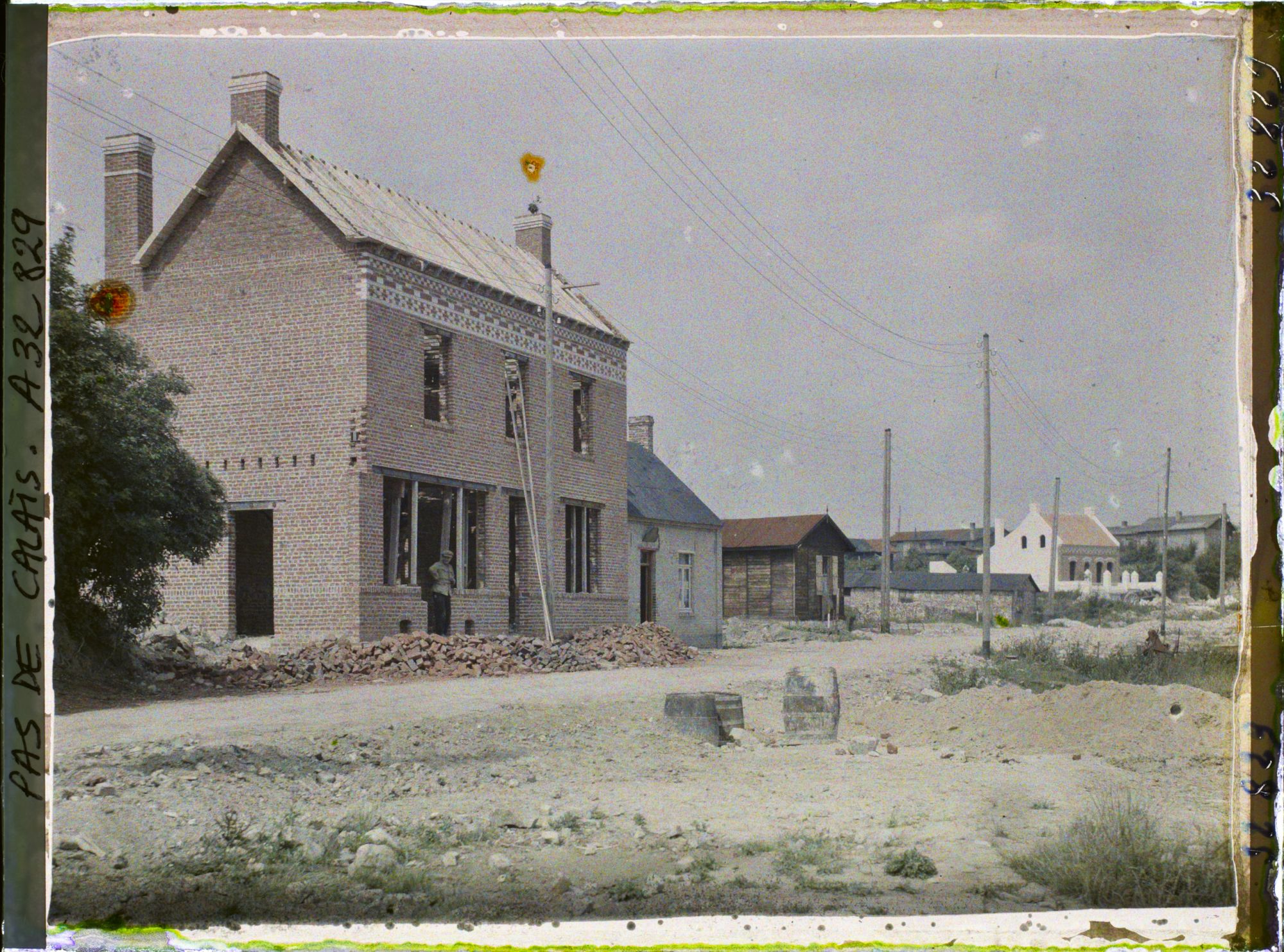 Image représentant France, Givenchy en Goelle, Nouvelles maisons en reconstruction