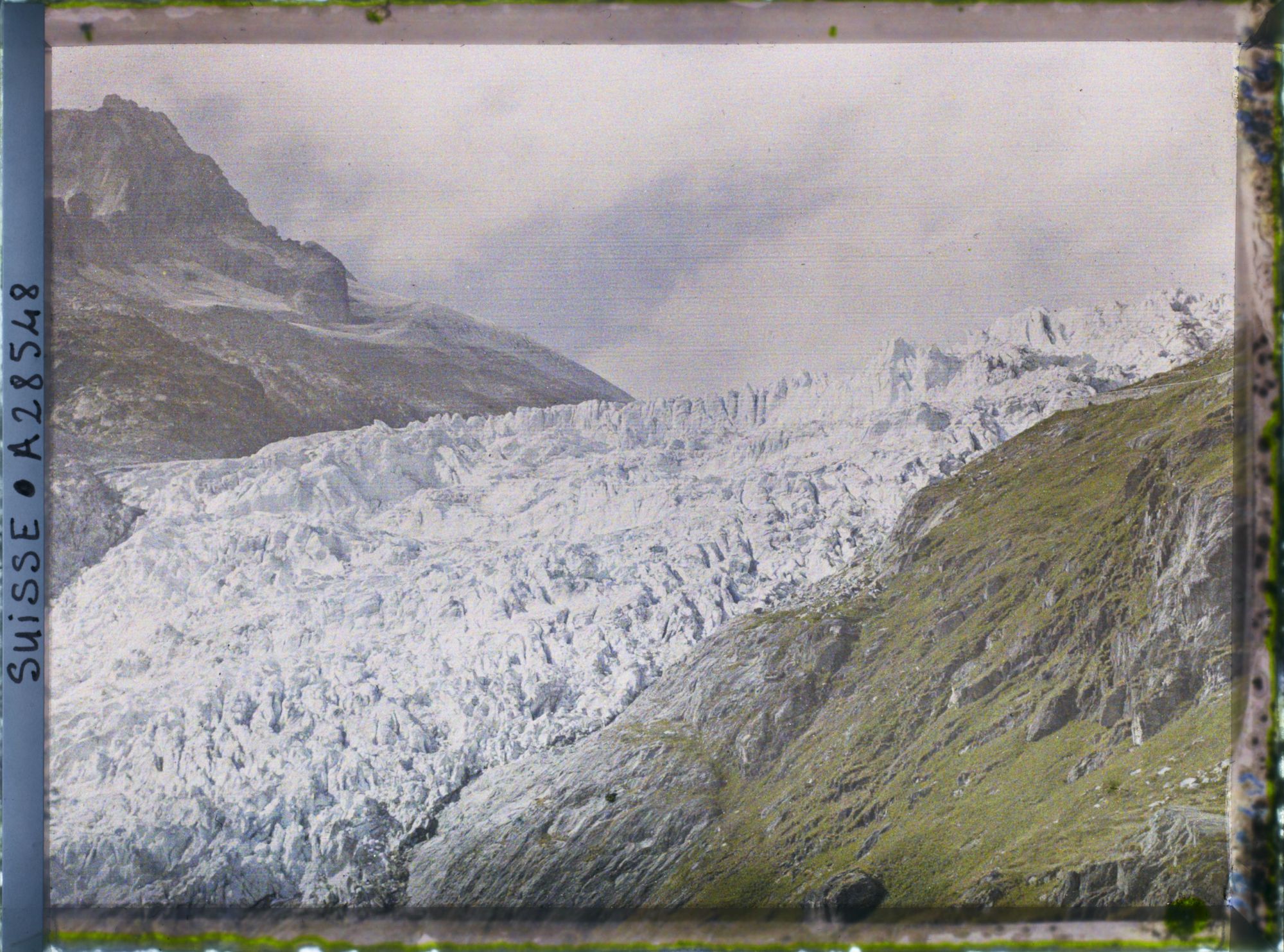 Image représentant Le glacier du Rhône et le Gärstenhörner