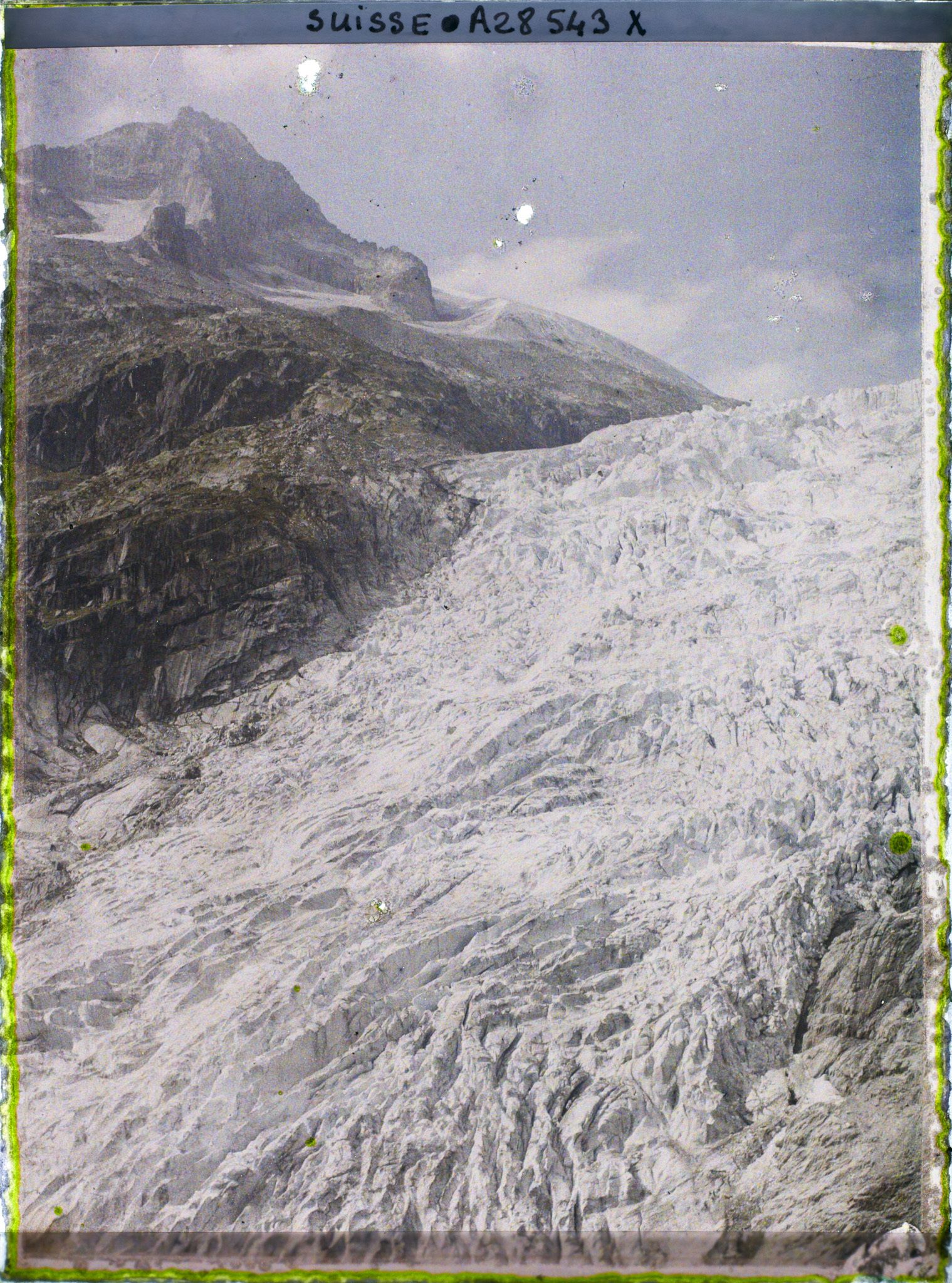 Image représentant Le glacier du Rhône et le Gärstenhörner