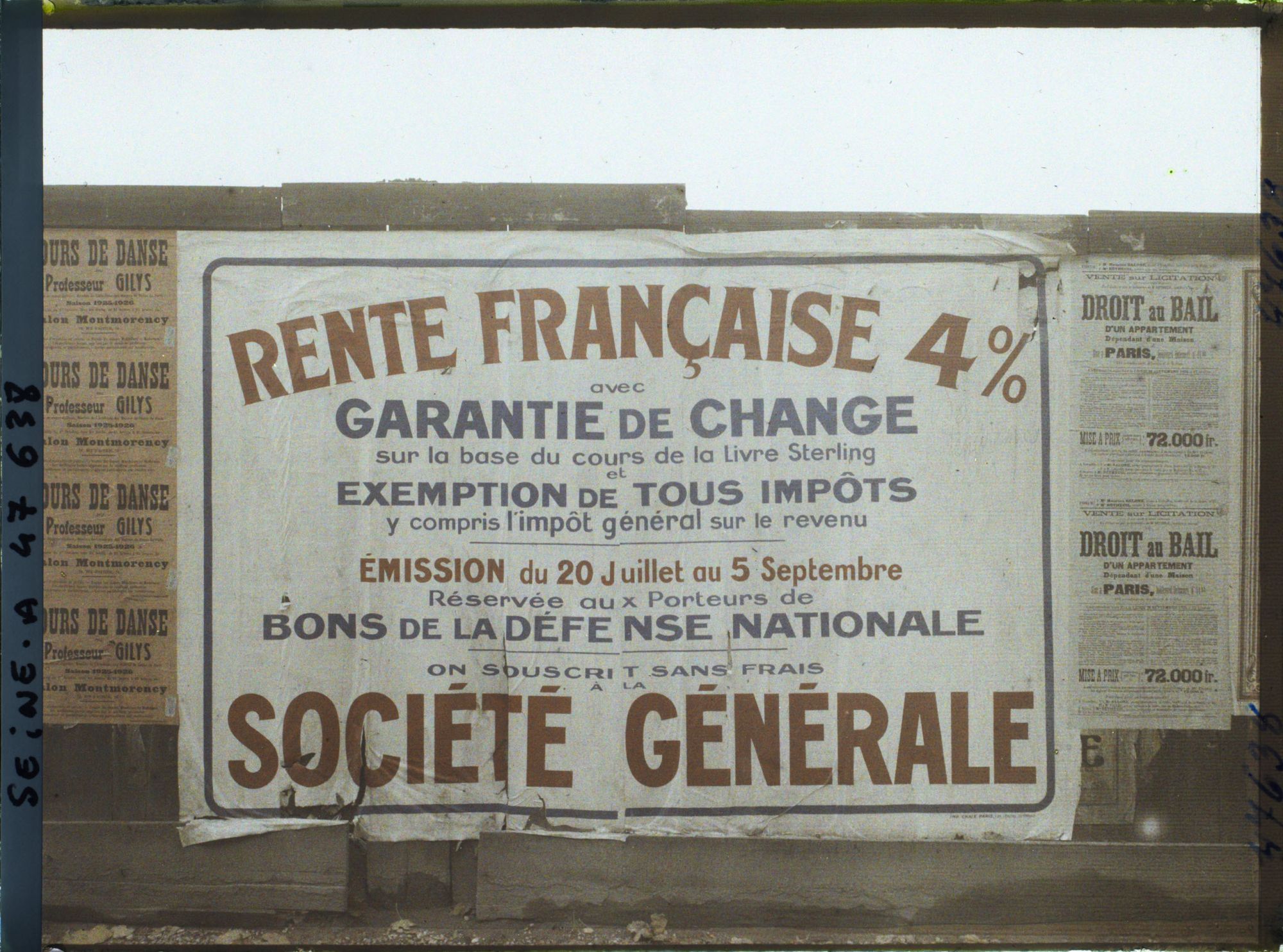 Image représentant Affiches de l'emprunt, la Société Générale