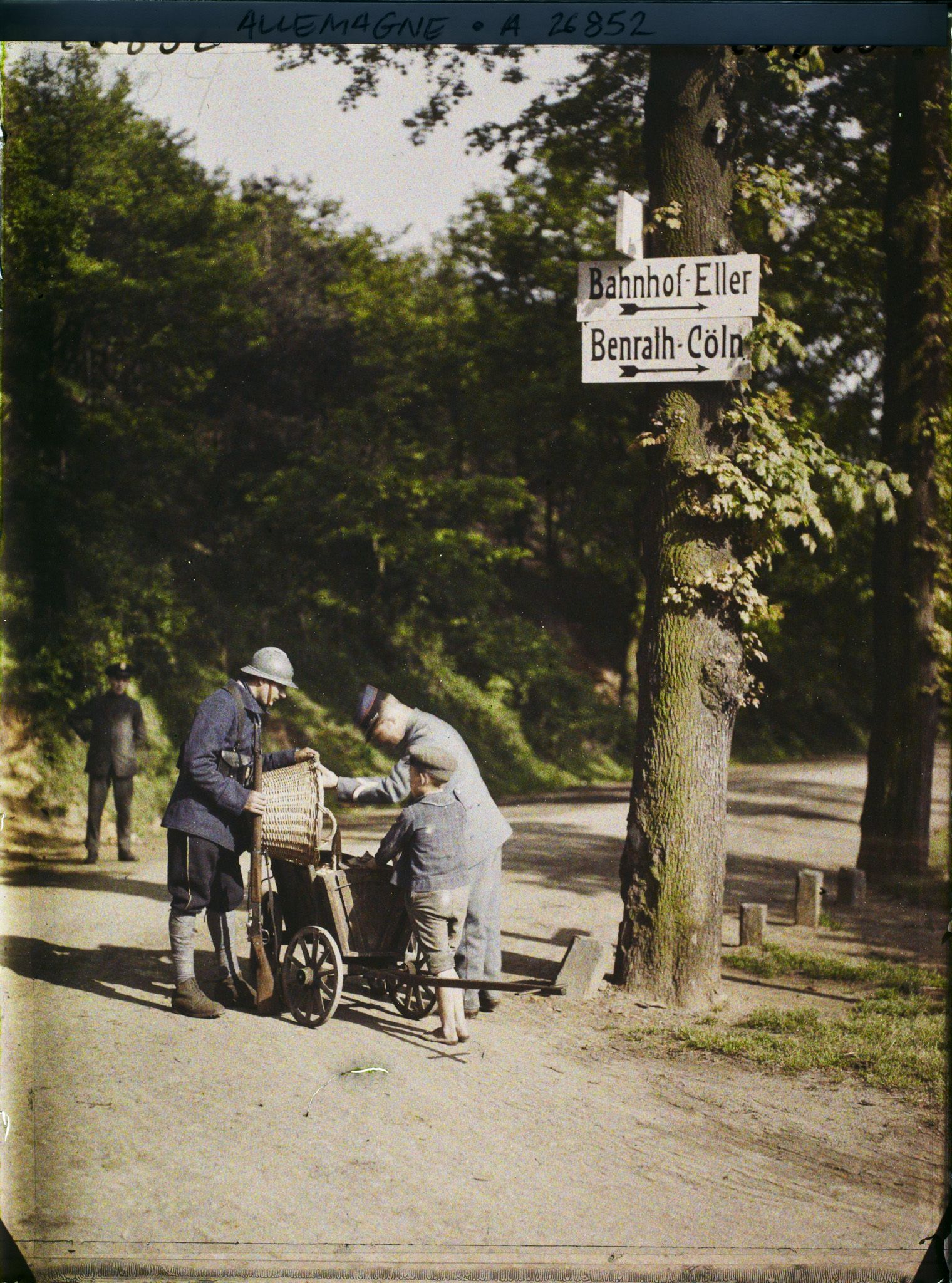 Image représentant Allemagne, Gereskeim, Occupation Française Le Poste de Douane Française