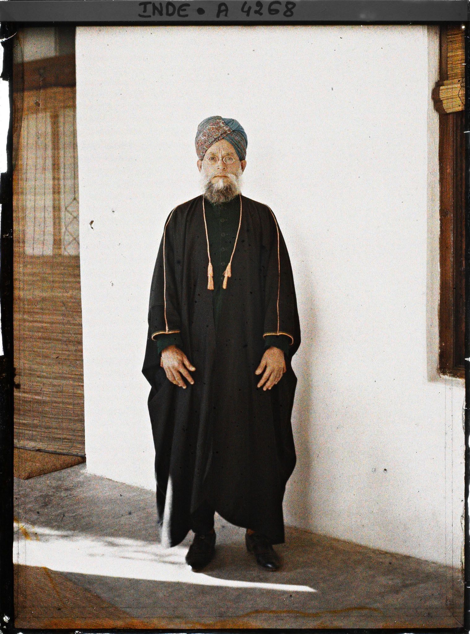 Image représentant Le grand prêtre musulman (sic) de Delhi, M. Maulvi Sayed Ahmad