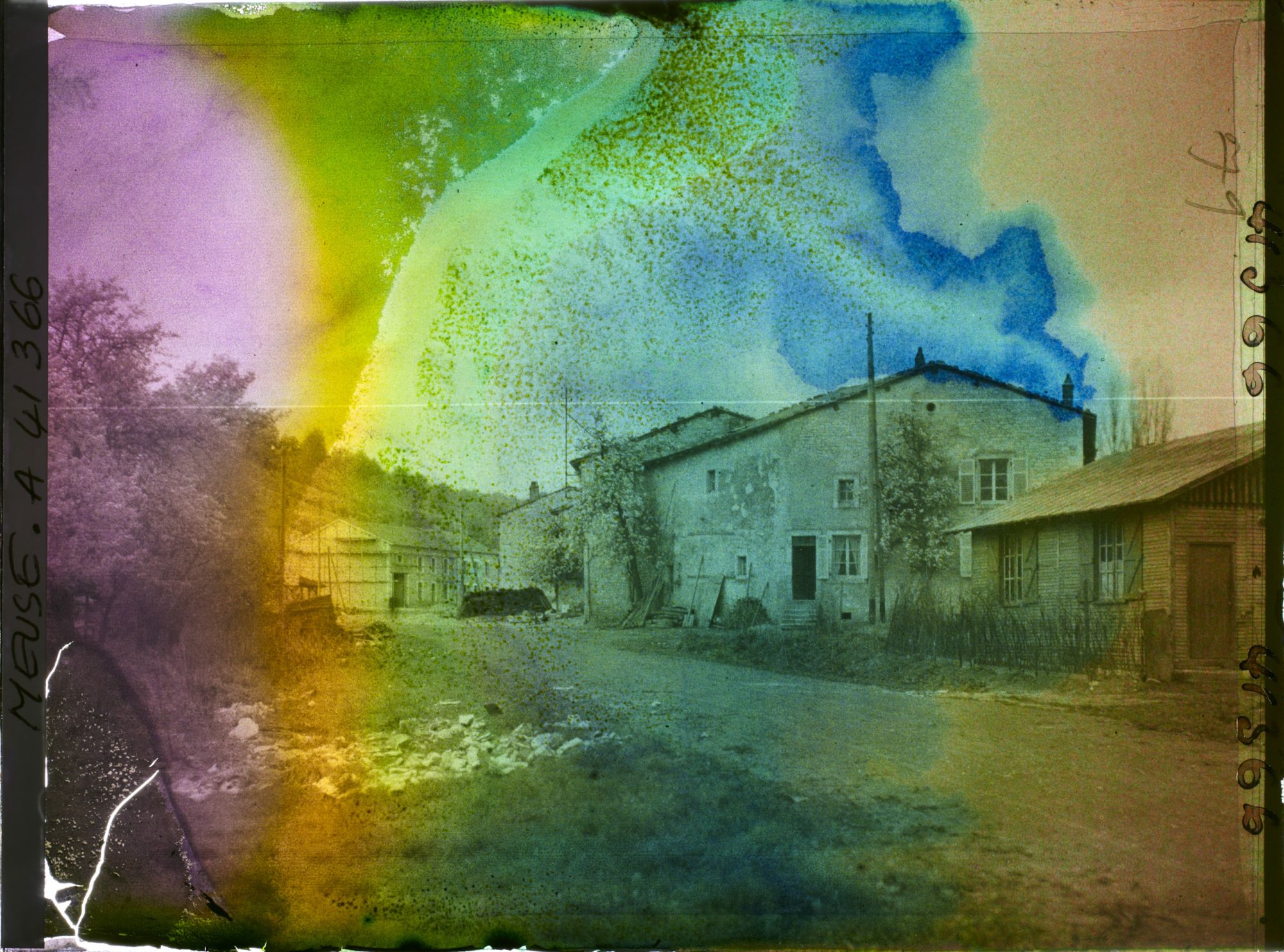 Image représentant France, Viéville, Entrée du Village