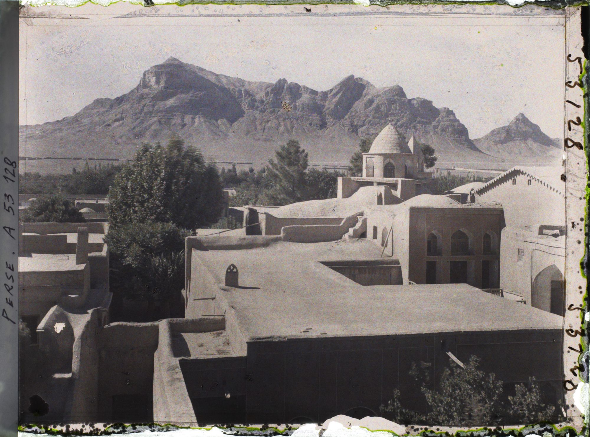 Image représentant Panorama sur des maisons à toit plat