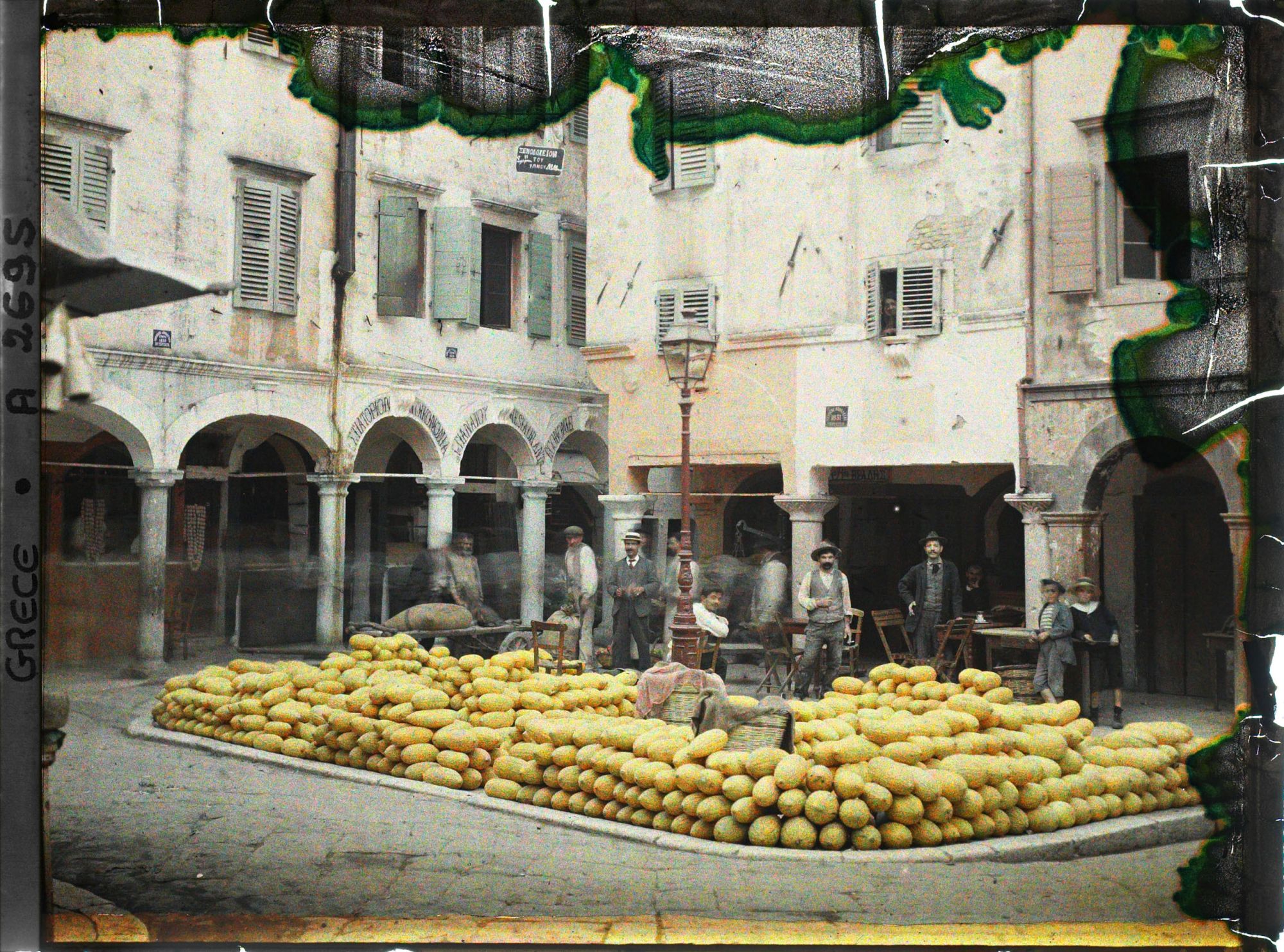 Image représentant Marché aux pastèques jaunes