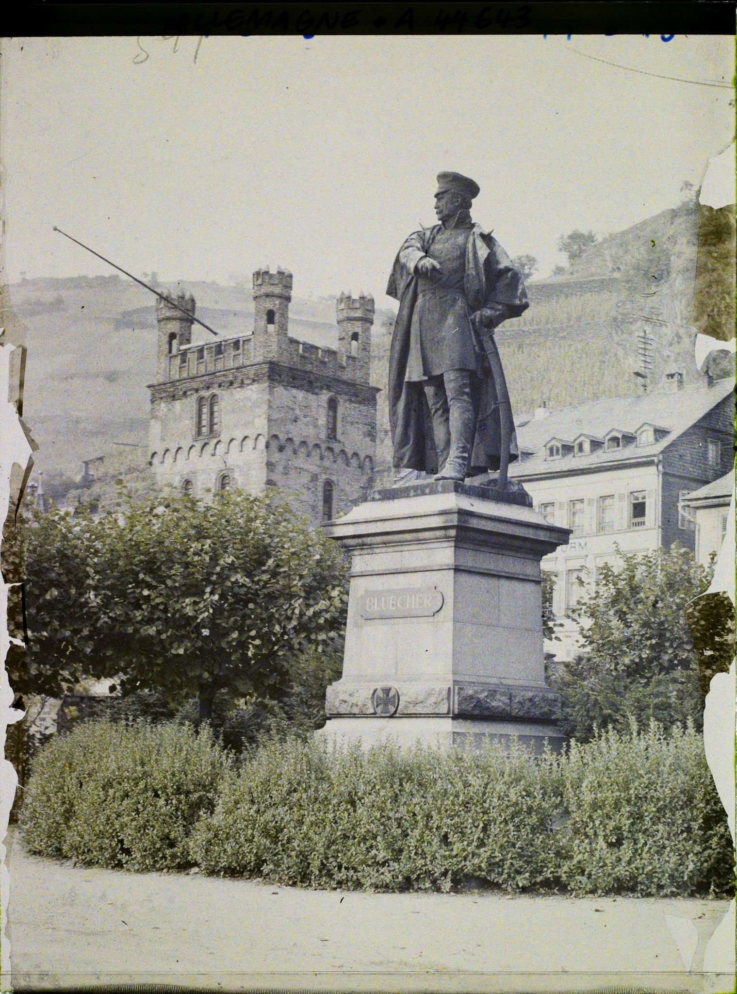 Image représentant Allemagne, Caub, Statue de Blucher