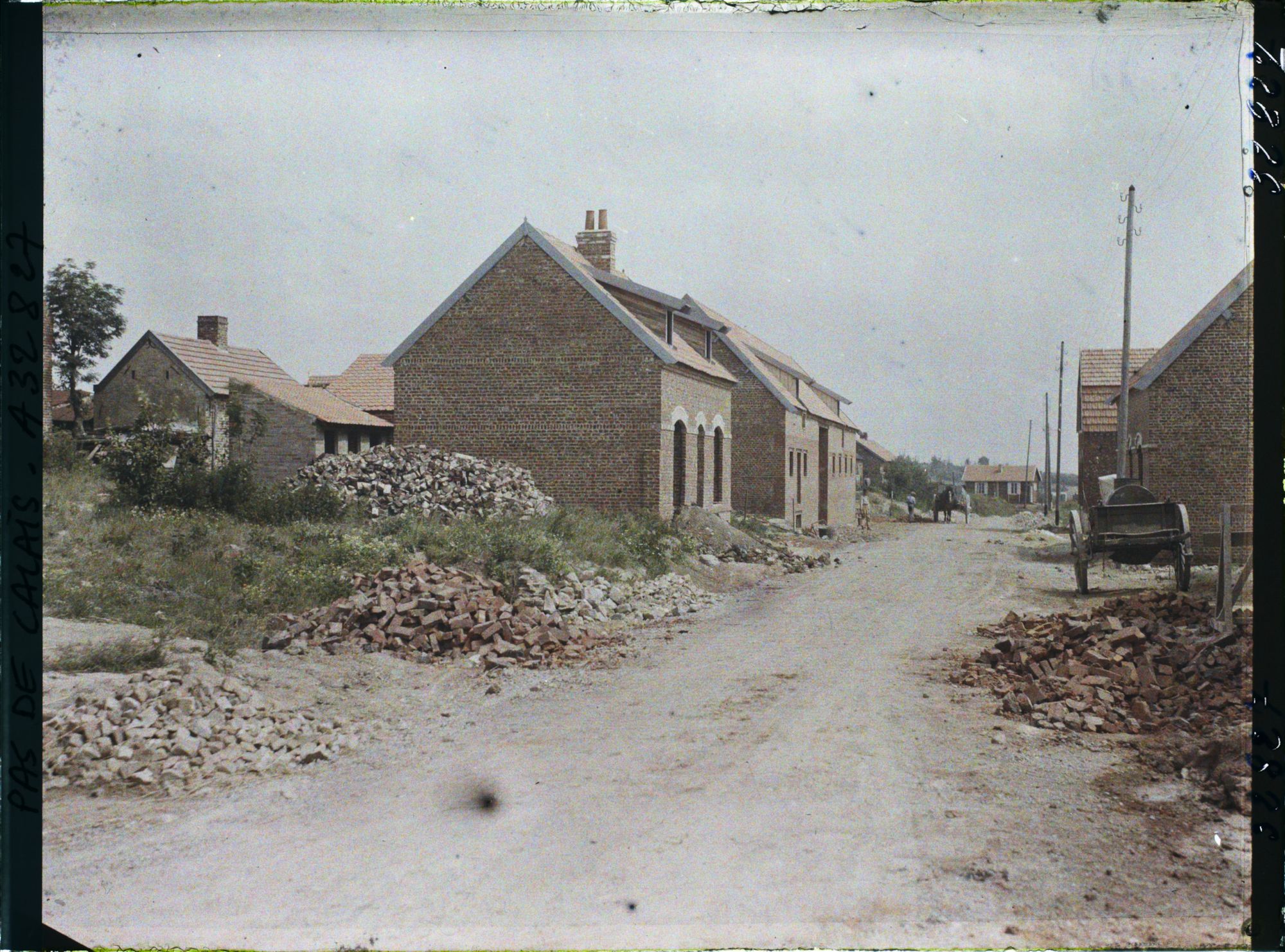 Image représentant France, Givenchy en Goelle, Nouvelles maisons reconstruites
