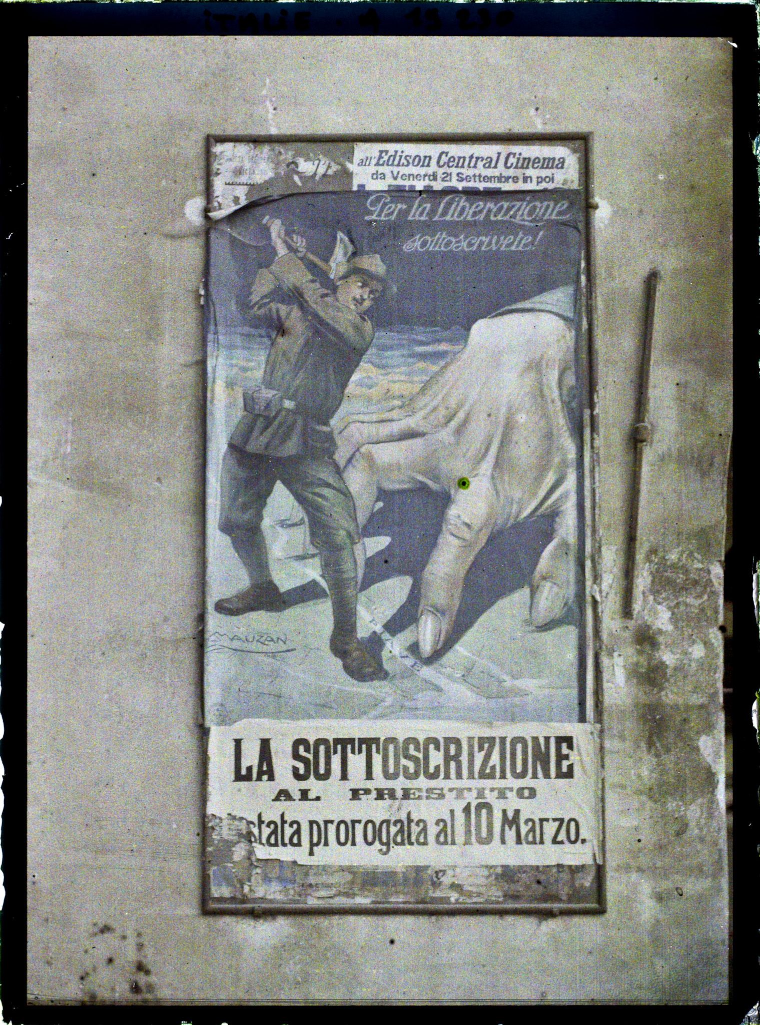 Image représentant Affiche de l'emprunt italien