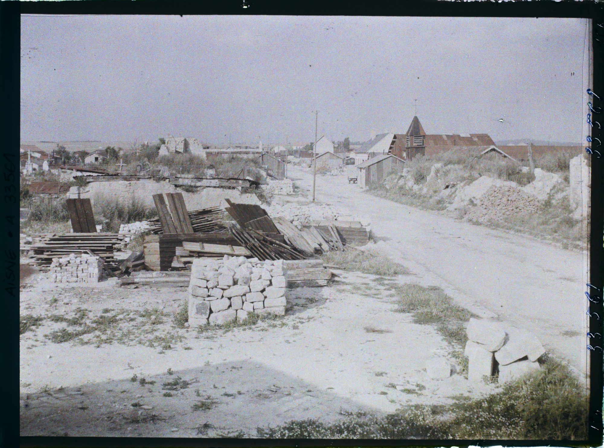 Image représentant France, Juvincourt et Damary, Vue d'ensemble