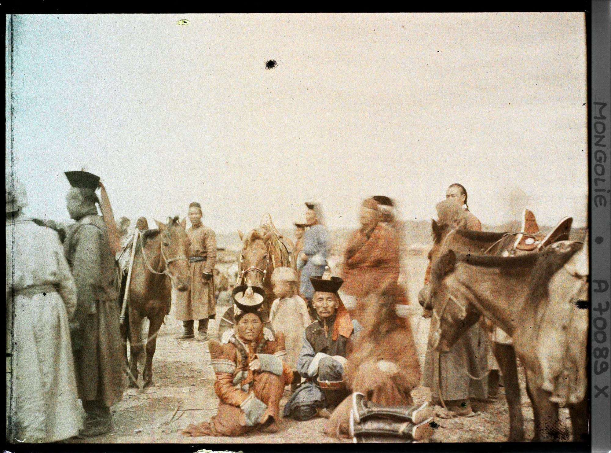 Image représentant Un groupe de Mongols